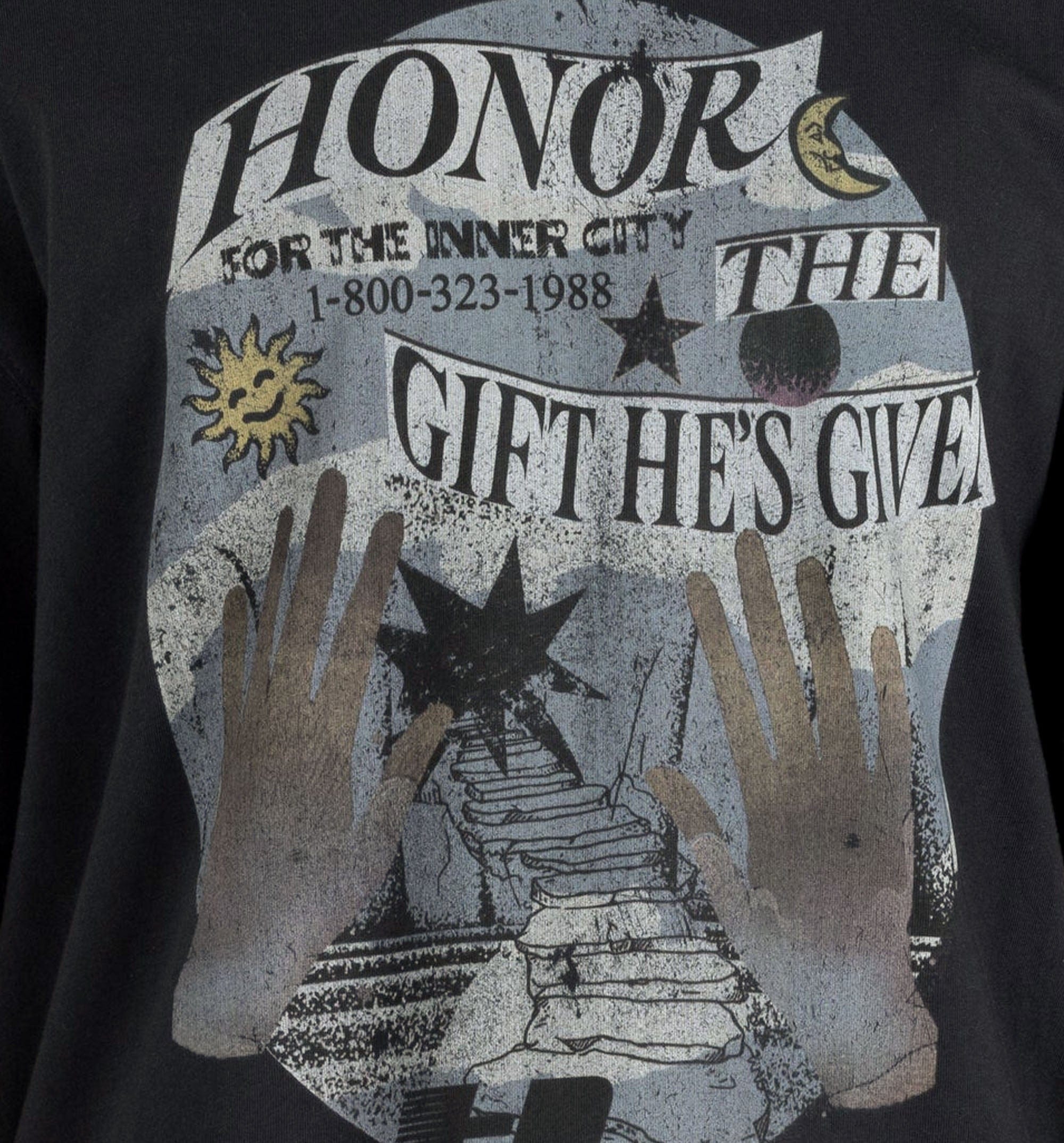 HONOR Gift He's Given Short Sleeve Shirt - Black