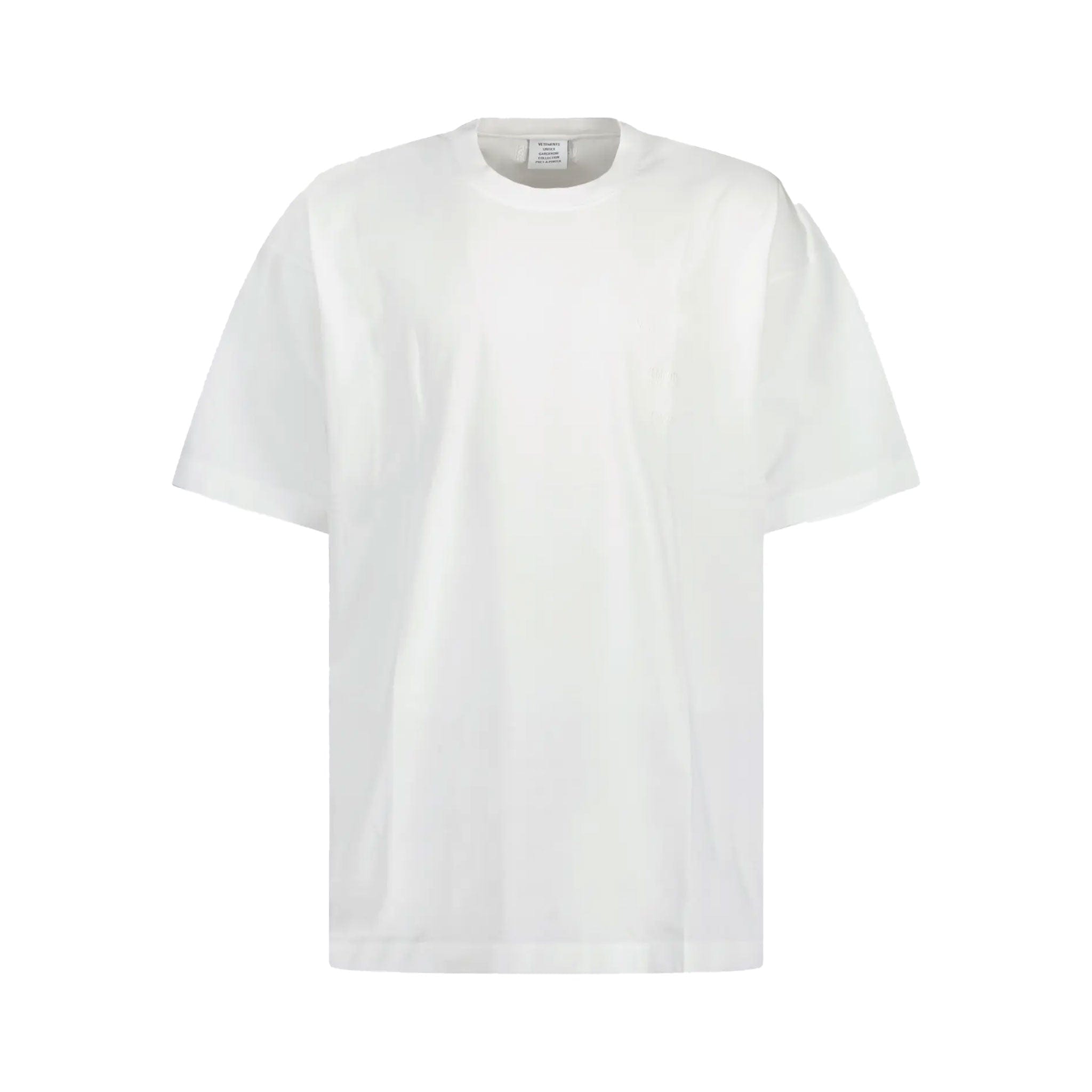 Vetements Tonal Logo T-Shirt – White