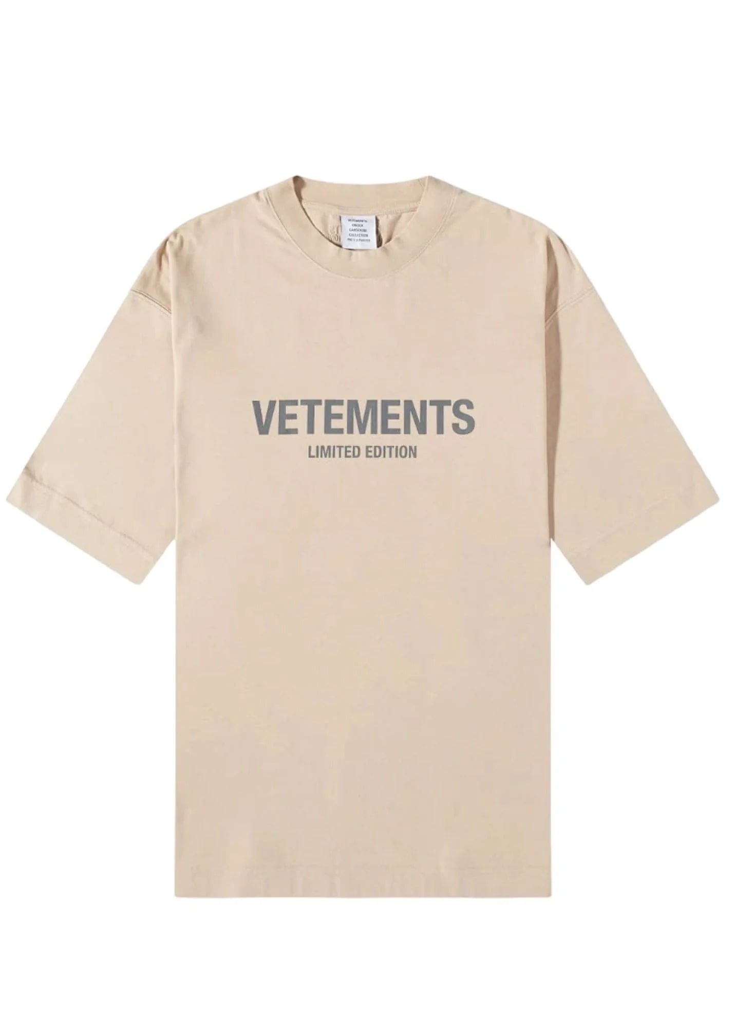Vetements Limited Edition T-Shirt – Beige