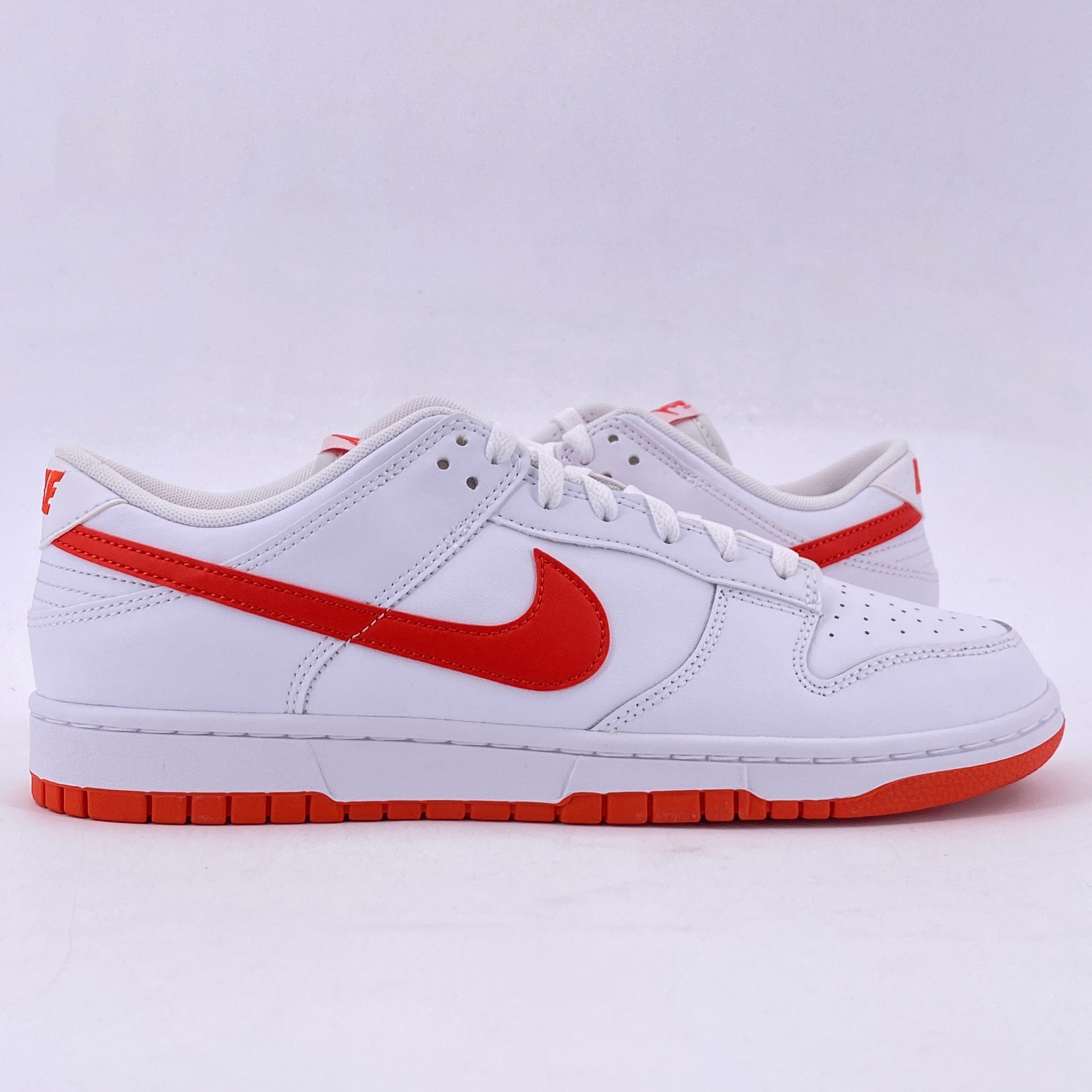 Nike Dunk Low "White Picante Red" 2023 New Size 10.5