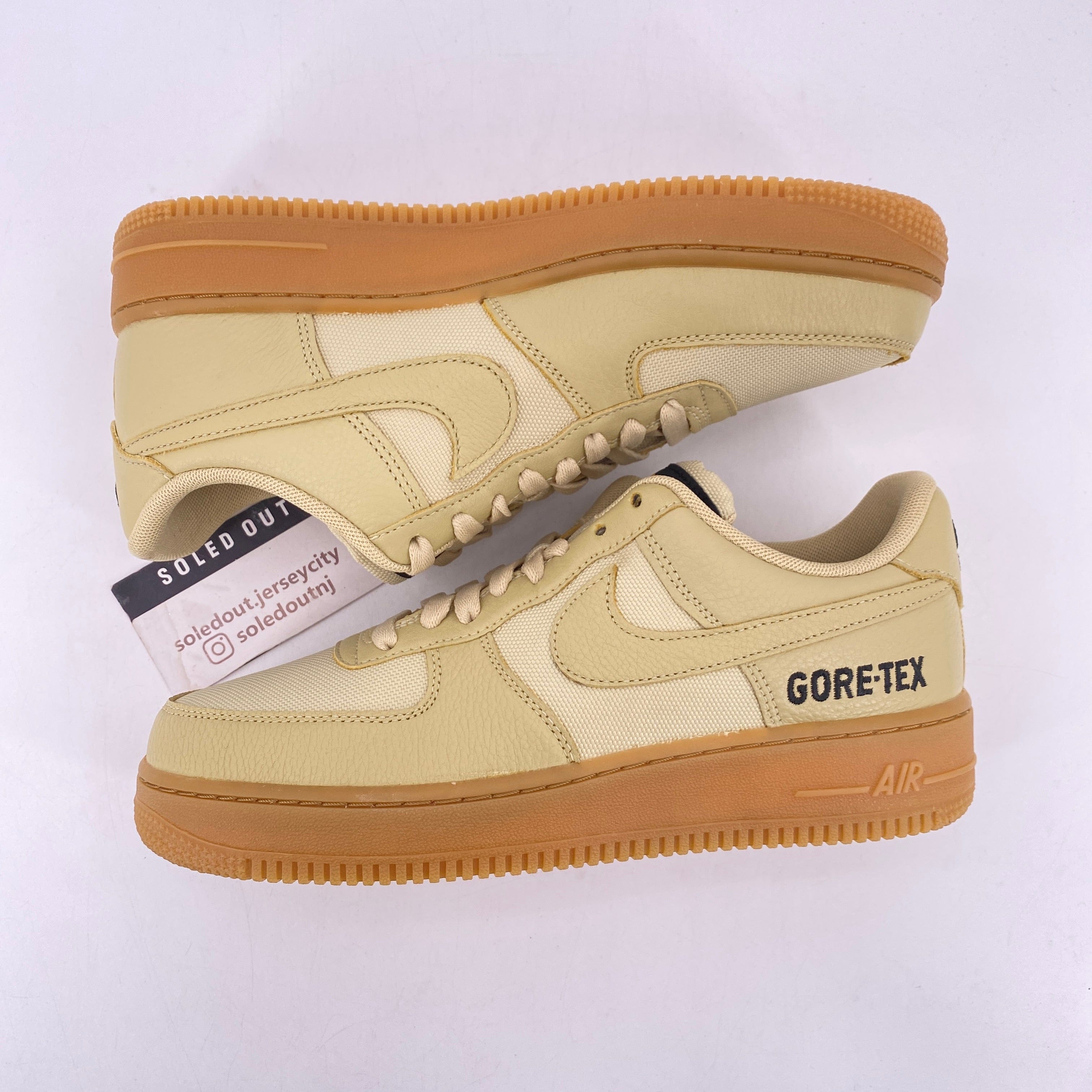 Nike Air Force 1 Low "Team Gold" 2019 New Size 7.5