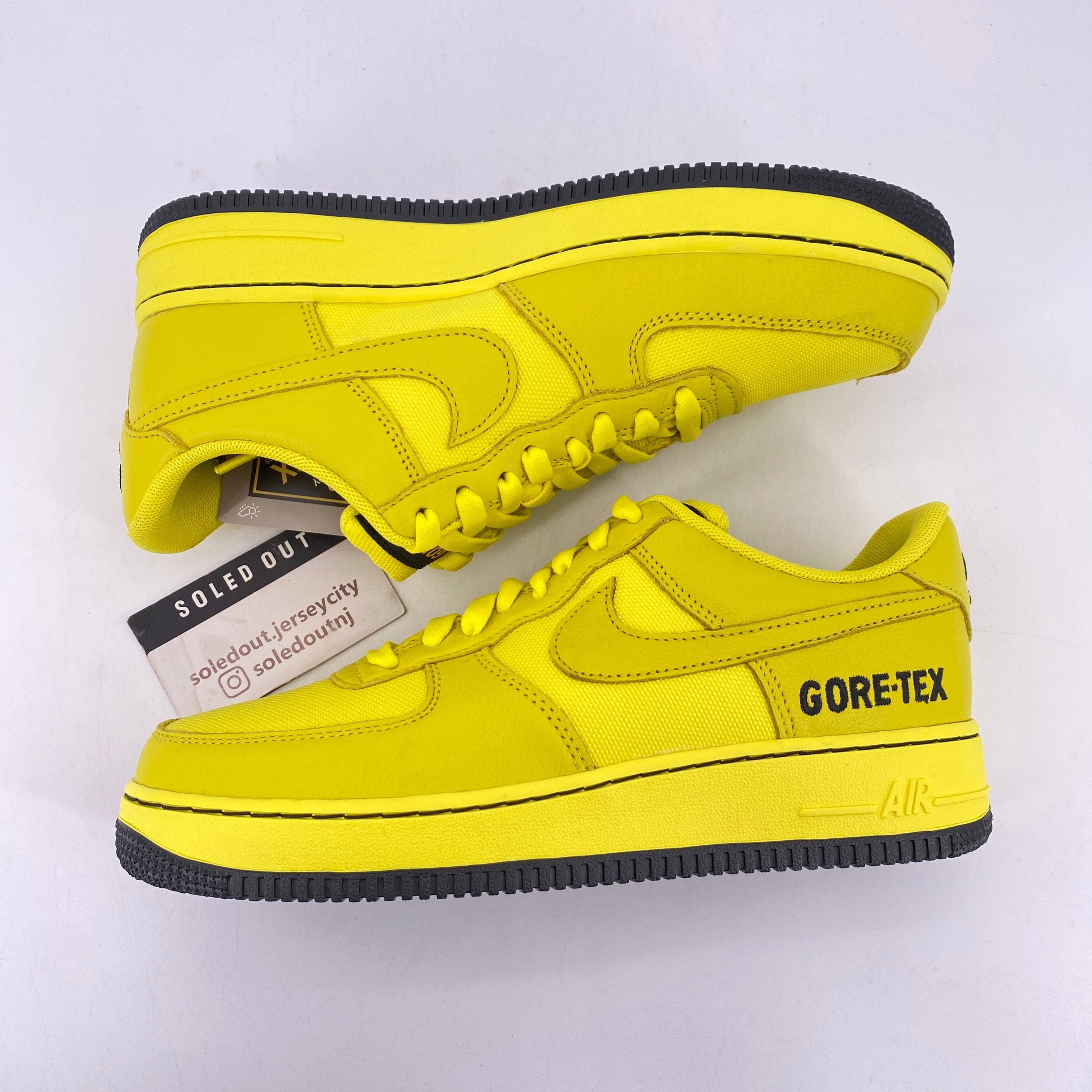 Nike Air Force 1 Low "Dynamic Yellow" 2019 New Size 7.5