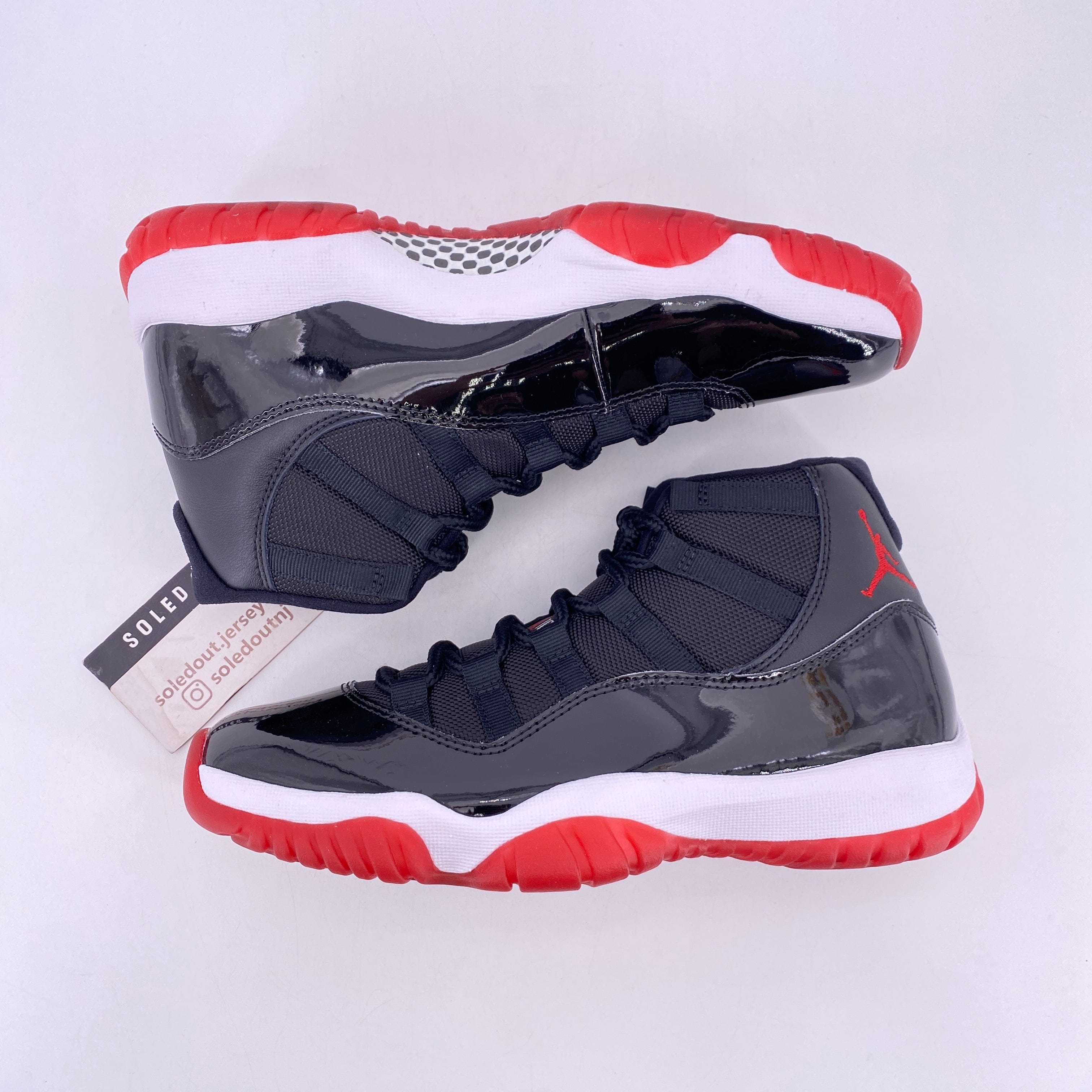 Air Jordan 11 Retro "Bred" 2019 New Size 7.5