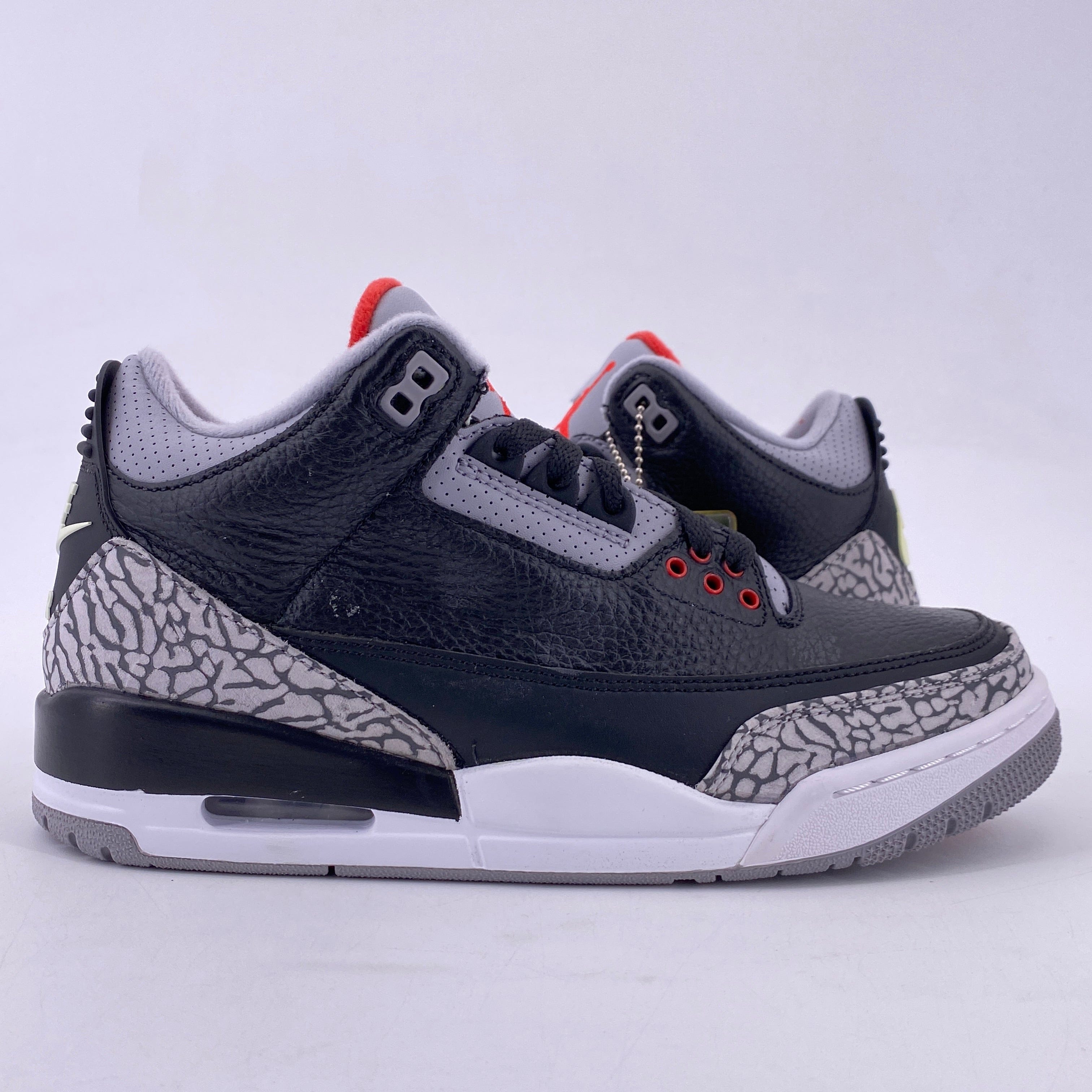 Air Jordan 3 Retro "Black Cement" 2018 New Size 7.5