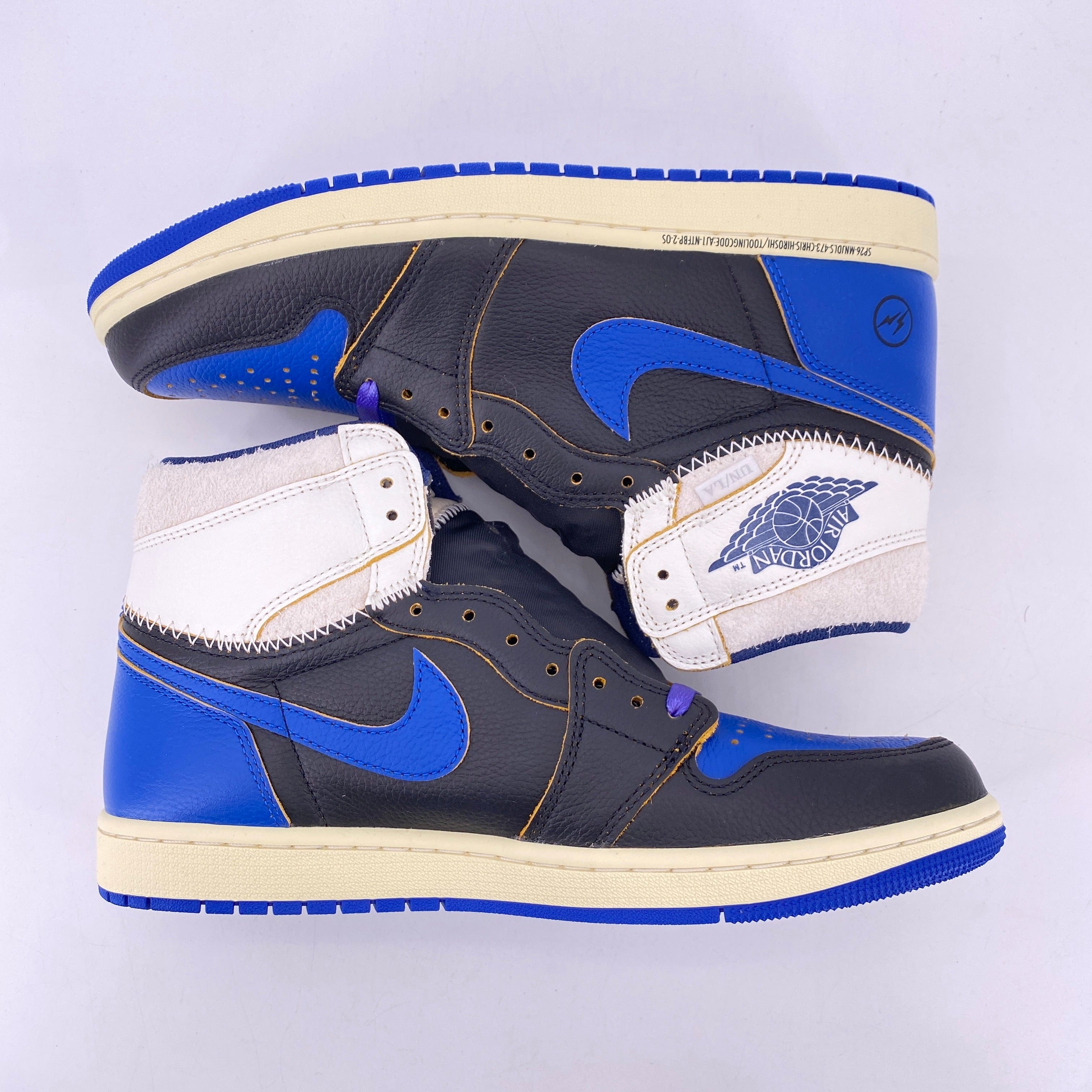 Air Jordan 1 Retro High OG "Union Fragment Sport Royal" 2026 New Size 11