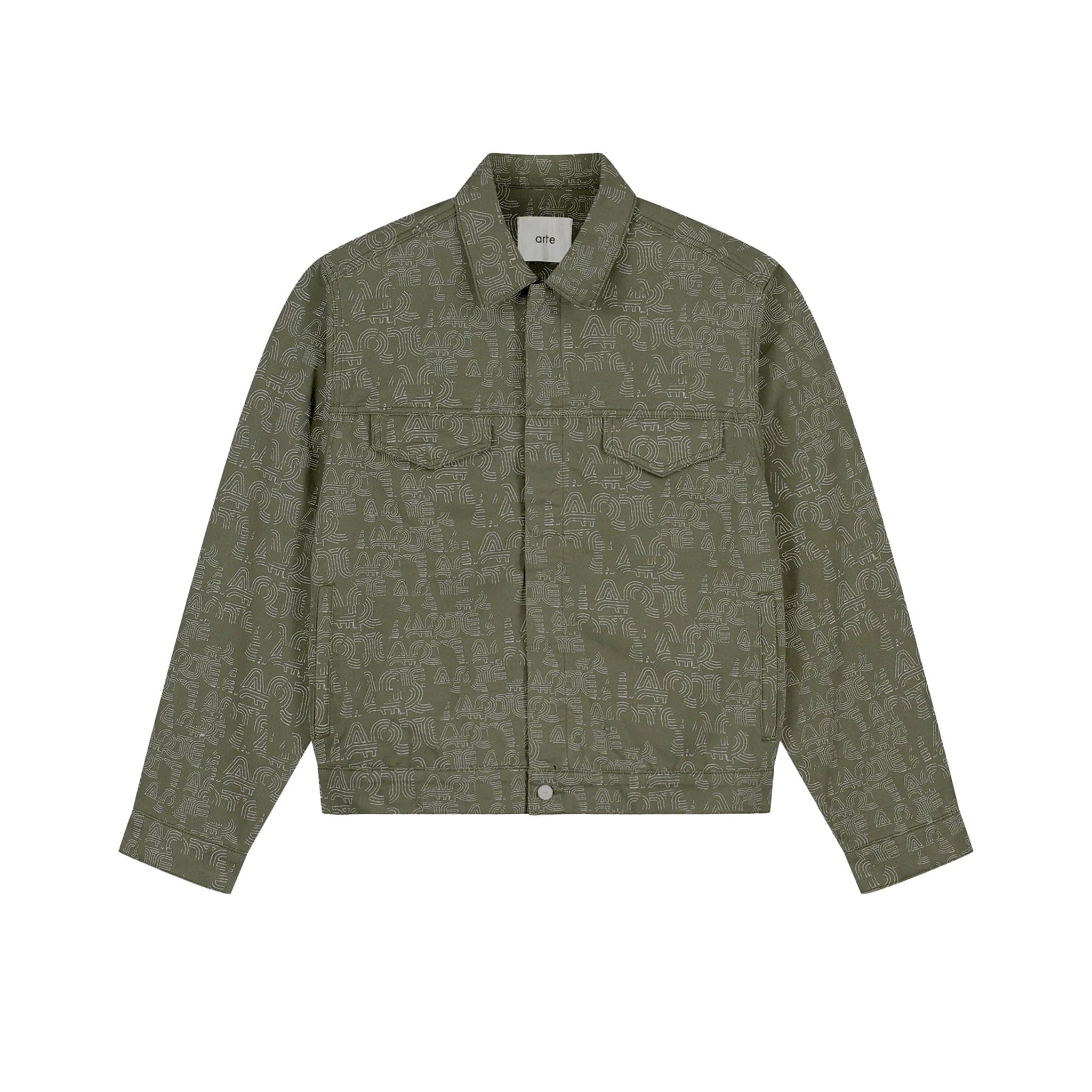 ARTE Allover Arte Jacket – Green