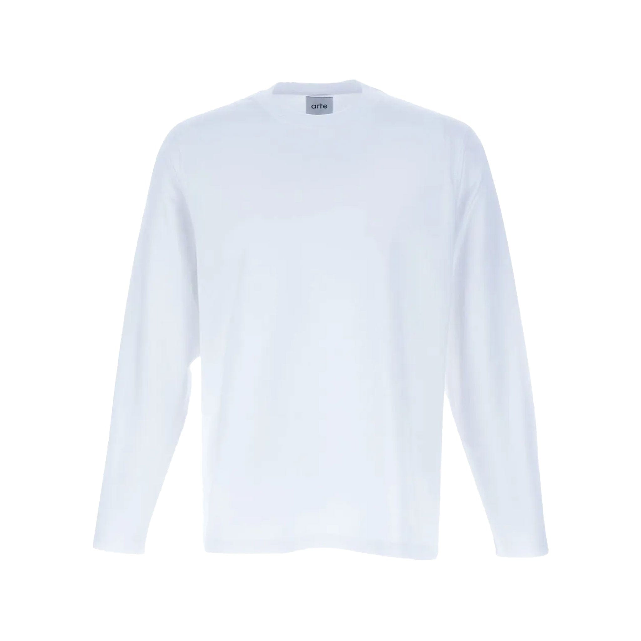 ARTE Diels Stitch Long-Sleeve T-Shirt – White