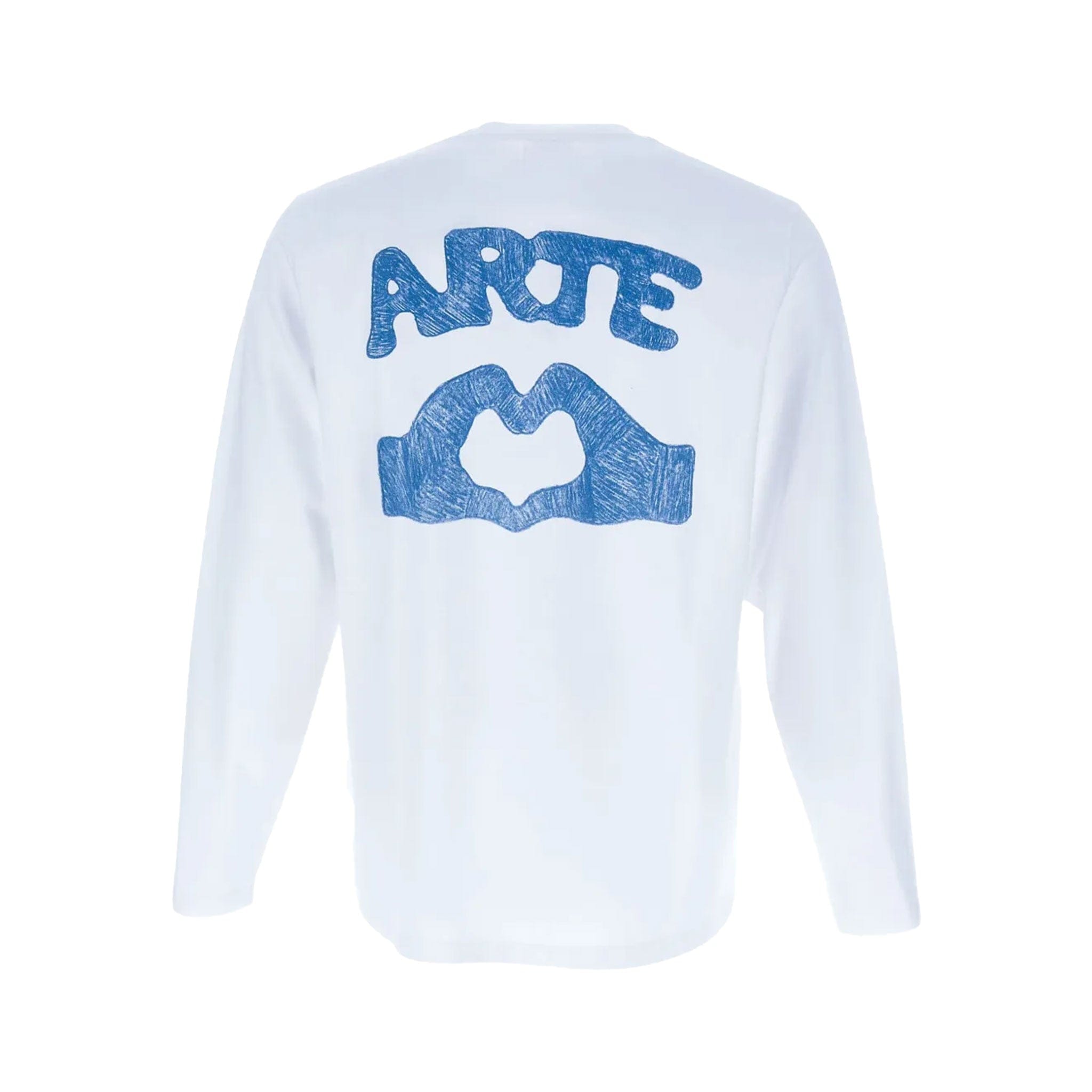 ARTE Diels Stitch Long-Sleeve T-Shirt – White