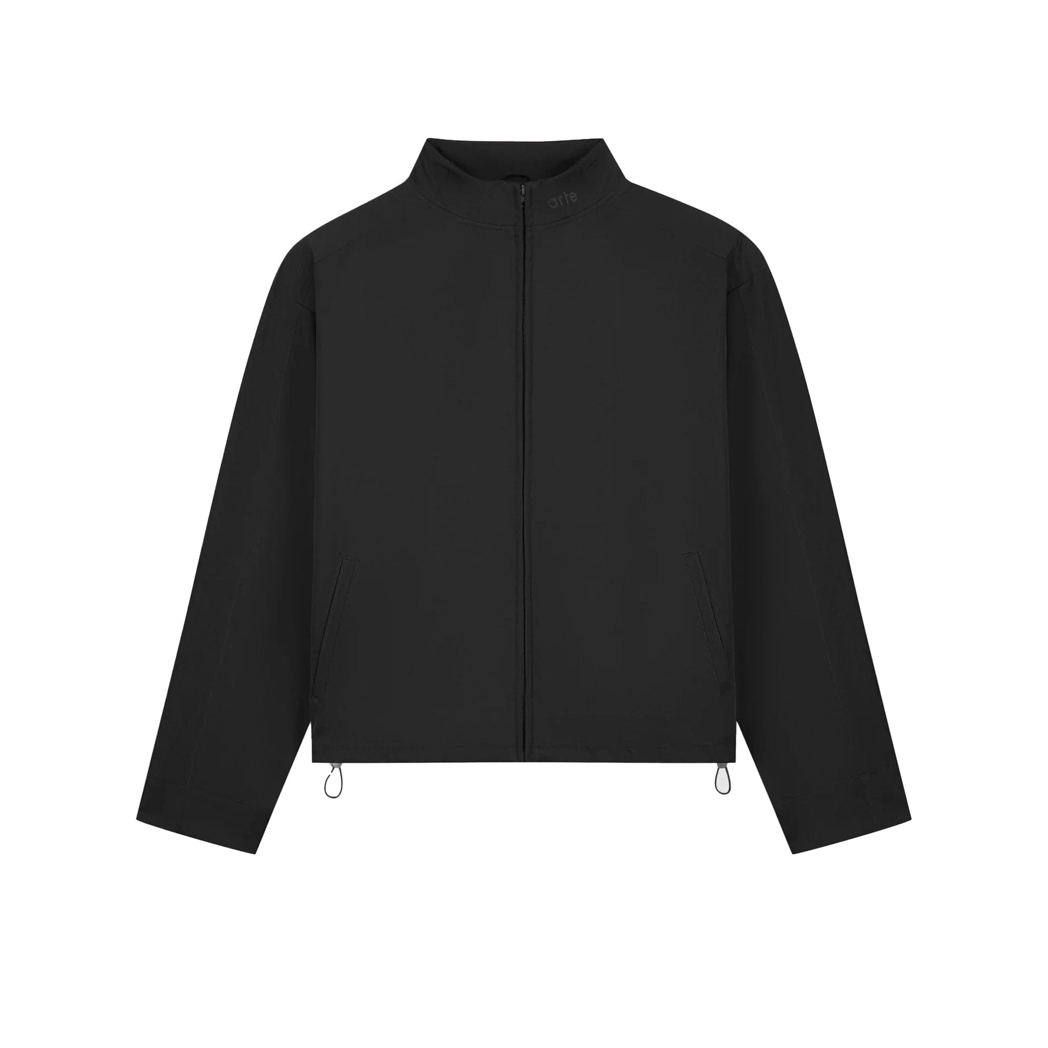 ARTE Nylon Track Jacket – Black
