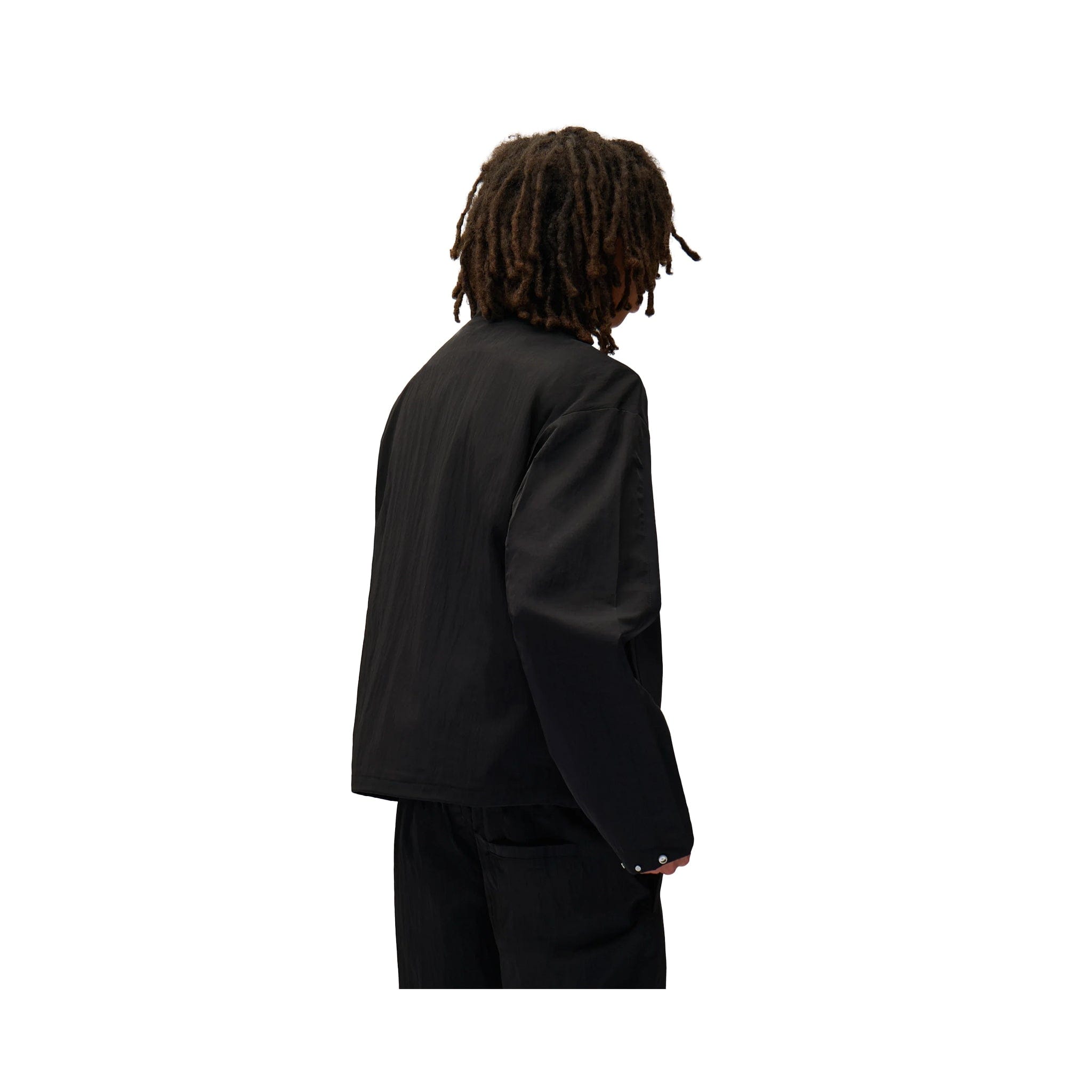 ARTE Nylon Track Jacket – Black