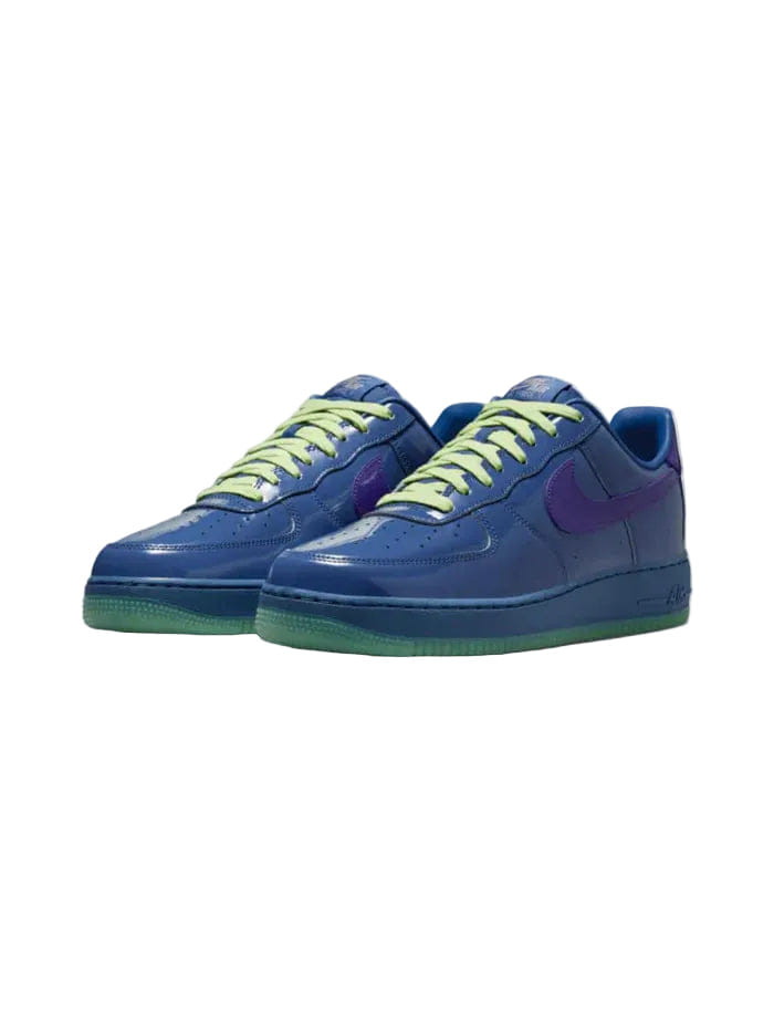 My Store Nike Air Force 1 Low Patent Leather Mystic Navy Grape Ice -Preorder