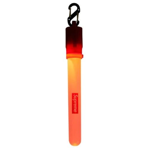 Supreme New York Night Lite Keychain Red