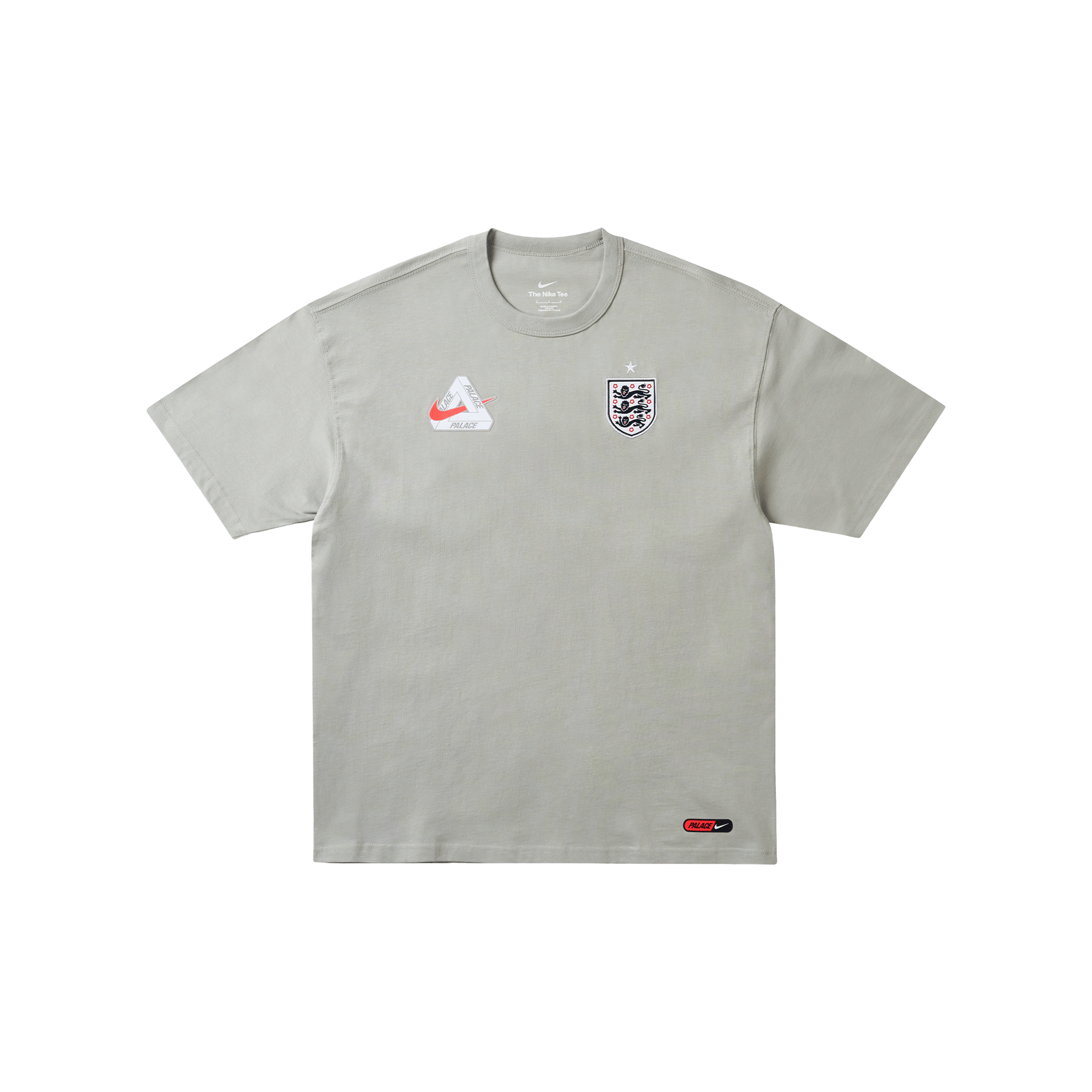 Palace Nike x Palace England Tee Pewter Grey (SS26)