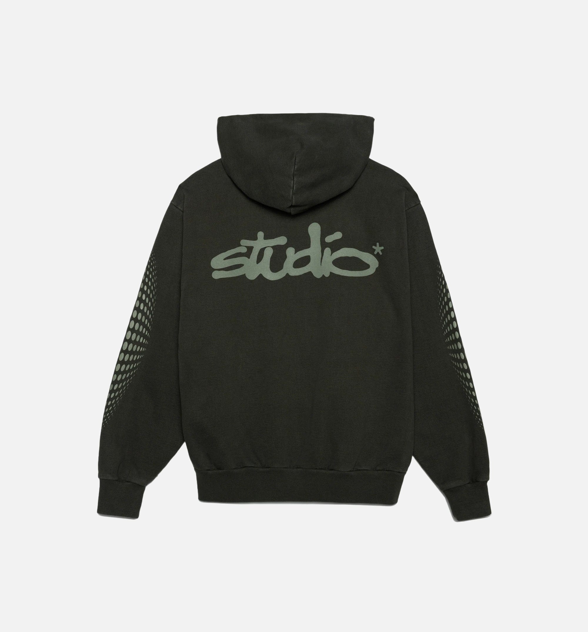 SUPERVISION Studio Star Zip Up Mens Hoodie - Black
