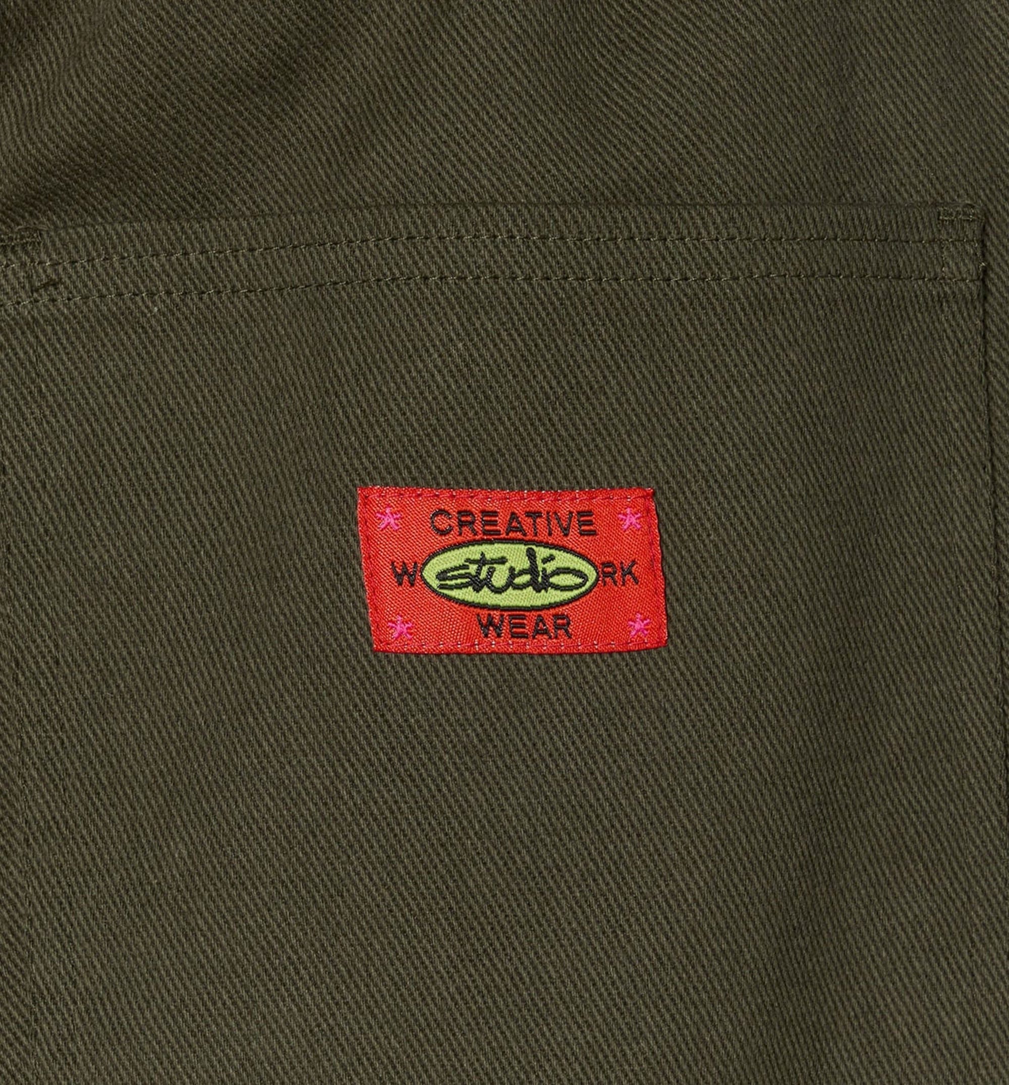 SUPERVISION Studio CWW Work Mens Pant - Coffee Grey