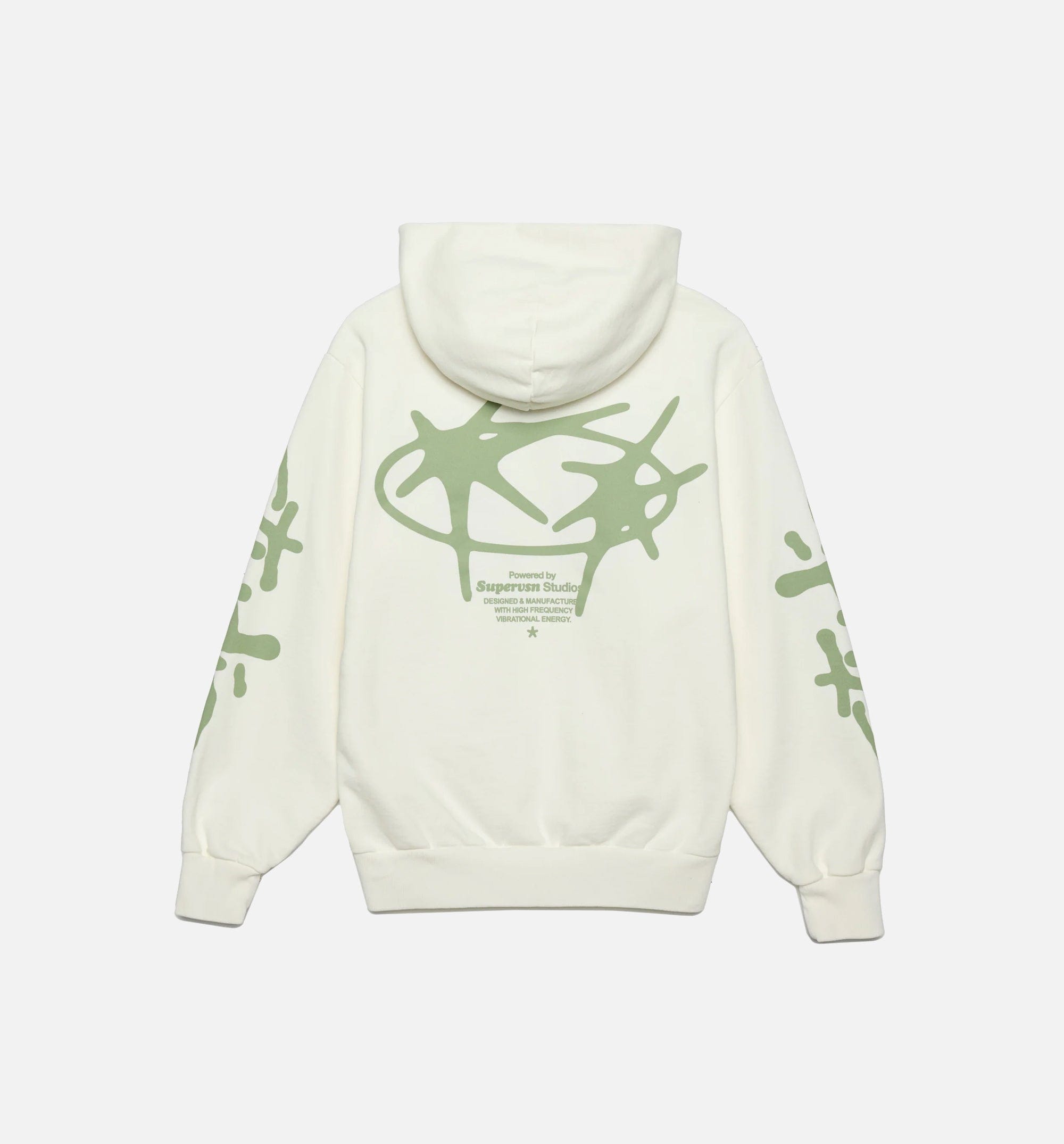 SUPERVISION Studio Star Pullover Mens Hoodie - Bone