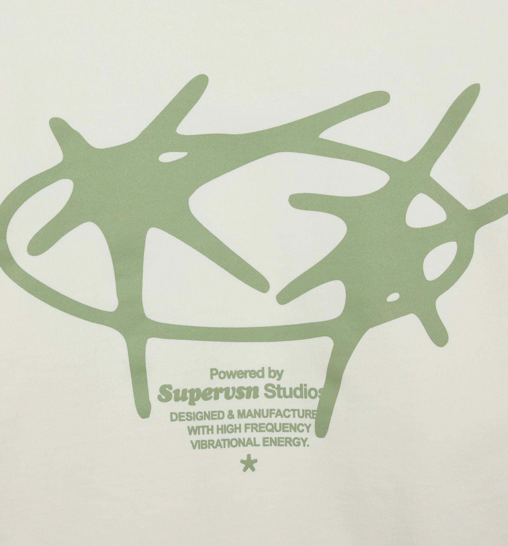 SUPERVISION Studio Star Pullover Mens Hoodie - Bone