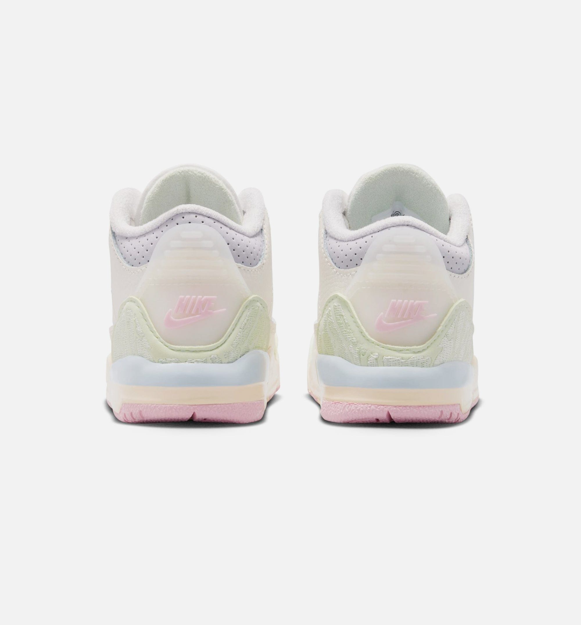Air Jordan 3 Retro Sail And Jade Aura Infant Toddler Lifestyle Shoe - Sail/Aura/Jade Aura/Iris Whisper