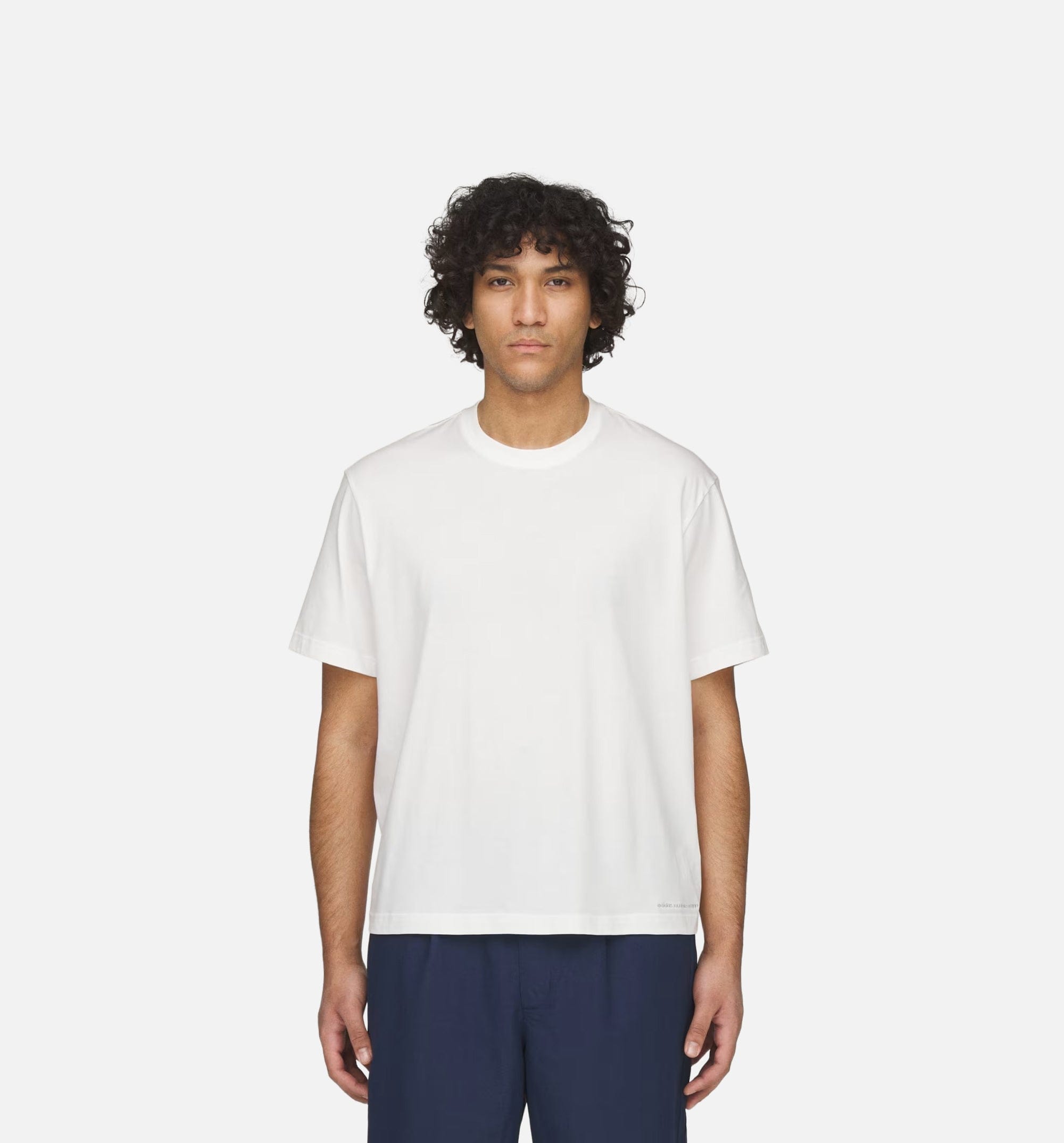 adidas Bad Bunny Boxy 3 Pack Mens Short Sleeve Shirt - Core White/Core White