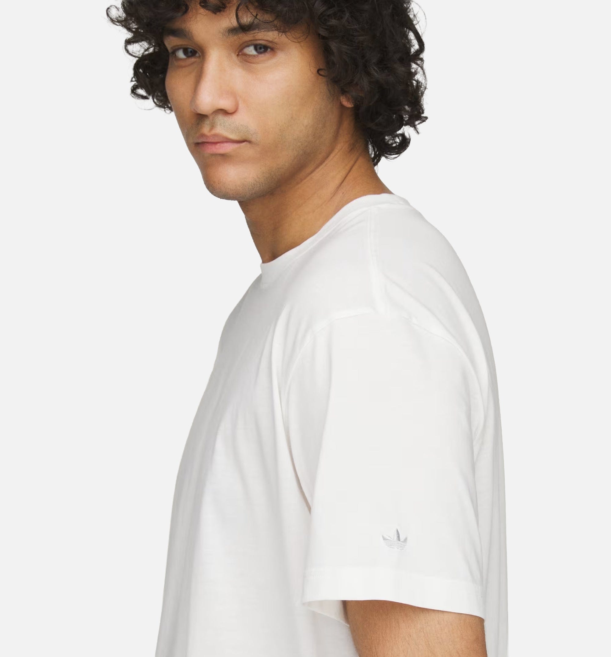 adidas Bad Bunny Boxy 3 Pack Mens Short Sleeve Shirt - Core White/Core White