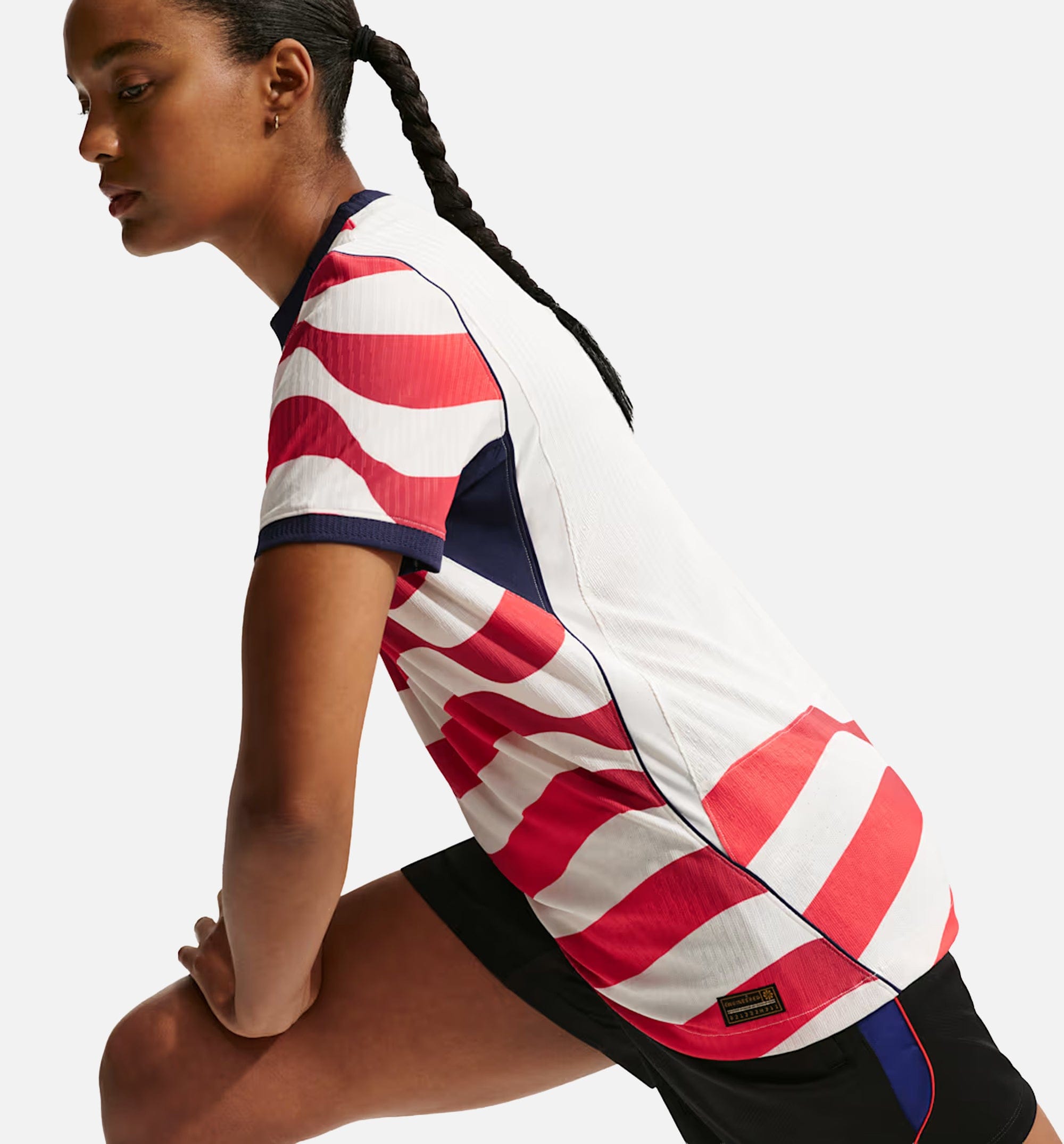 Nike USMNT 2026/27 Match Home Aero Fit Soccer Authentic Womens Jersey - Sail/Midnight Navy/Midnight Navy