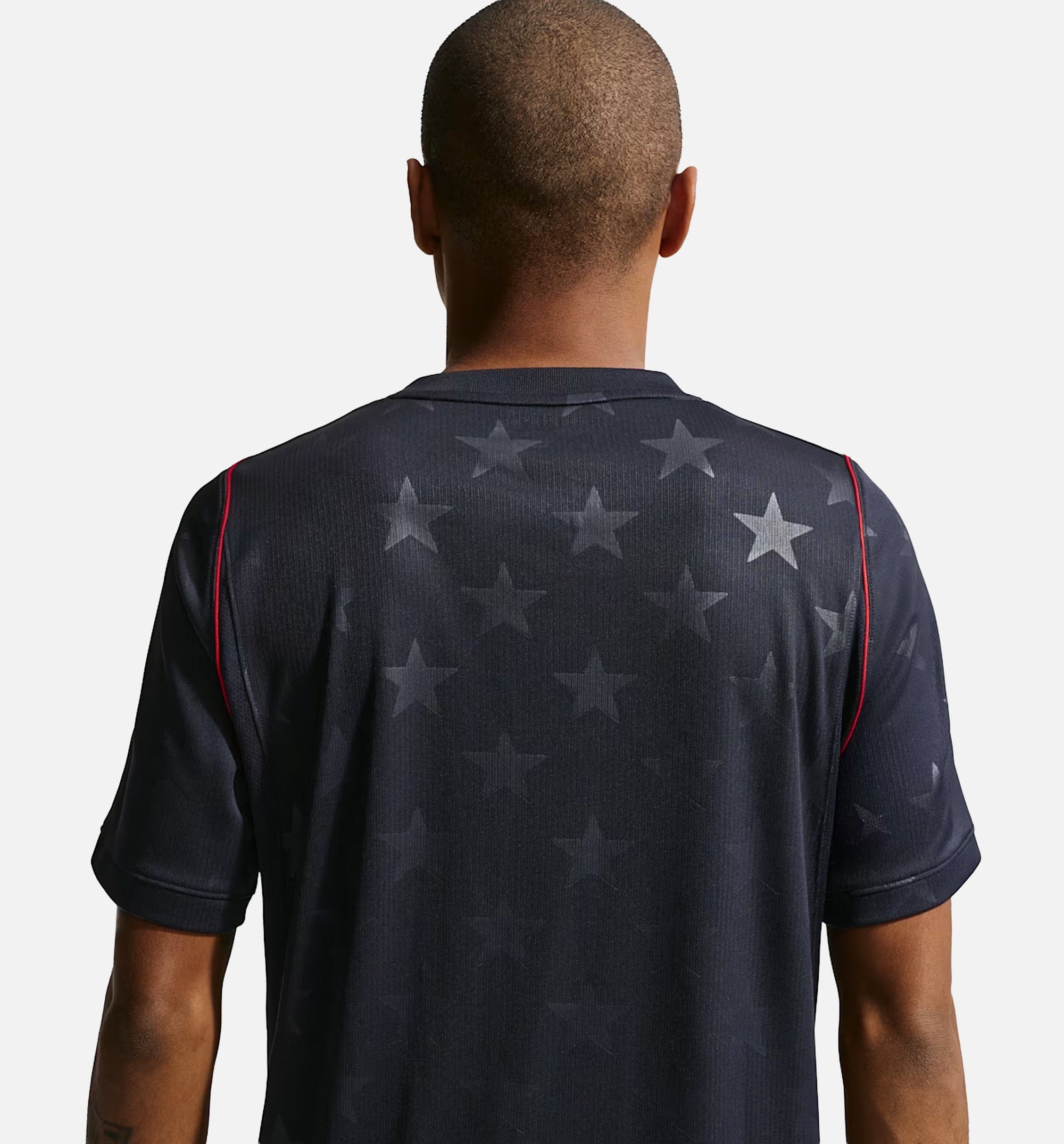Nike USMNT 2026 Stadium Away Dri Fit Soccer Replica Mens Jersey - Dark Obsidian/University Red/Pure Platinum
