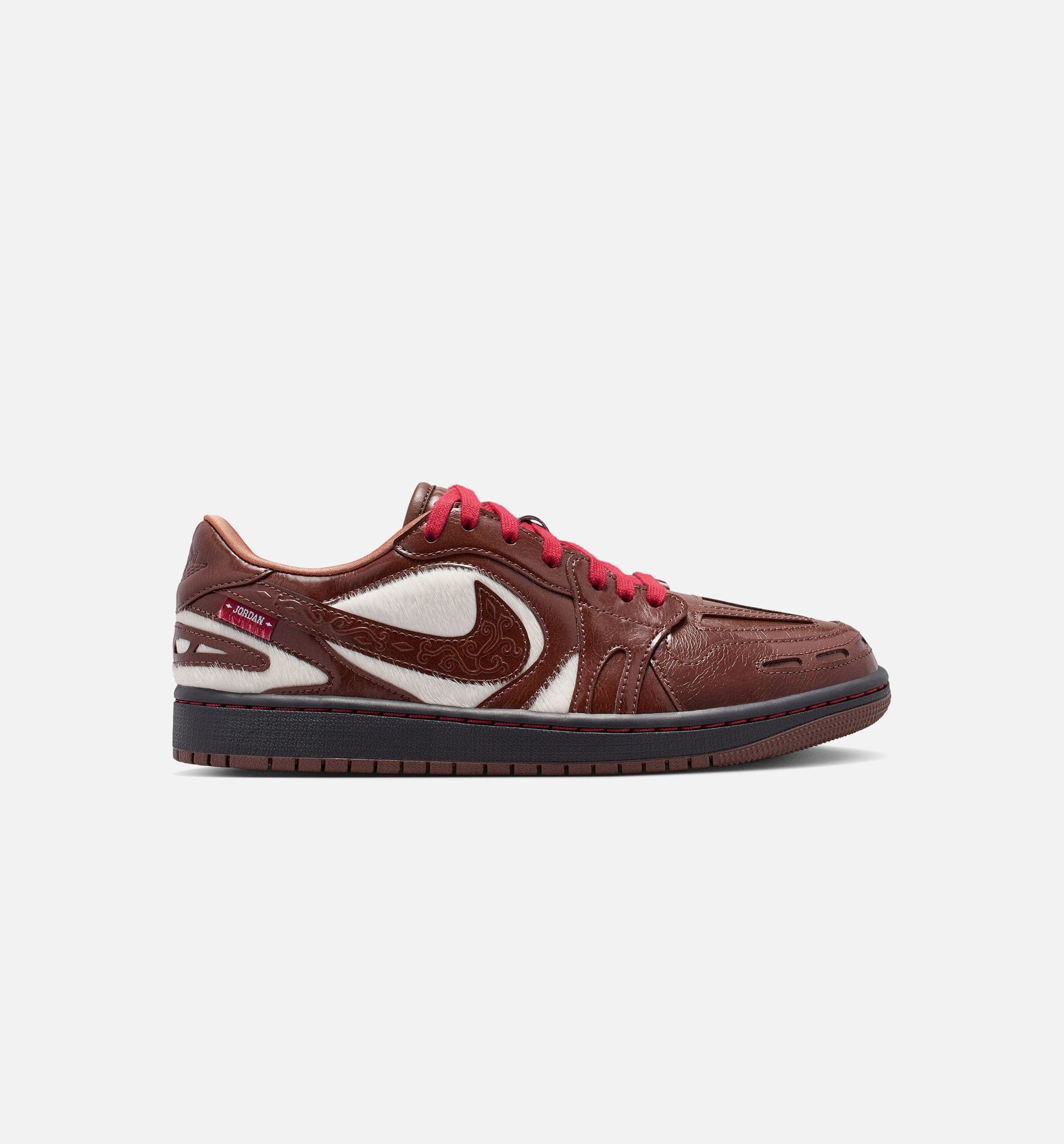 Air Jordan 1 Low Lunar New Year Womens Lifestyle Shoe - Light Chocolate/Light Chocolate/Black