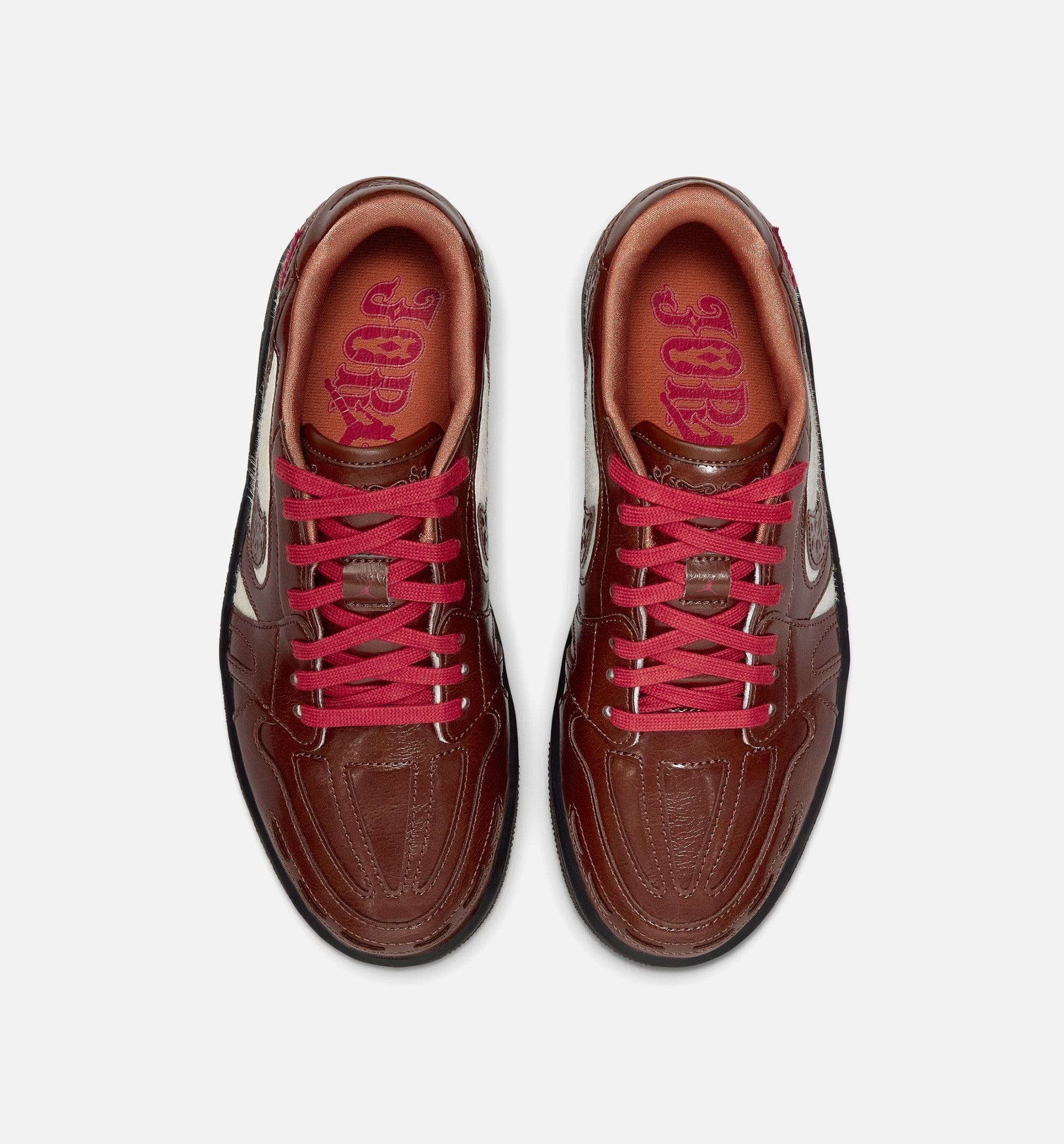 Air Jordan 1 Low Lunar New Year Womens Lifestyle Shoe - Light Chocolate/Light Chocolate/Black