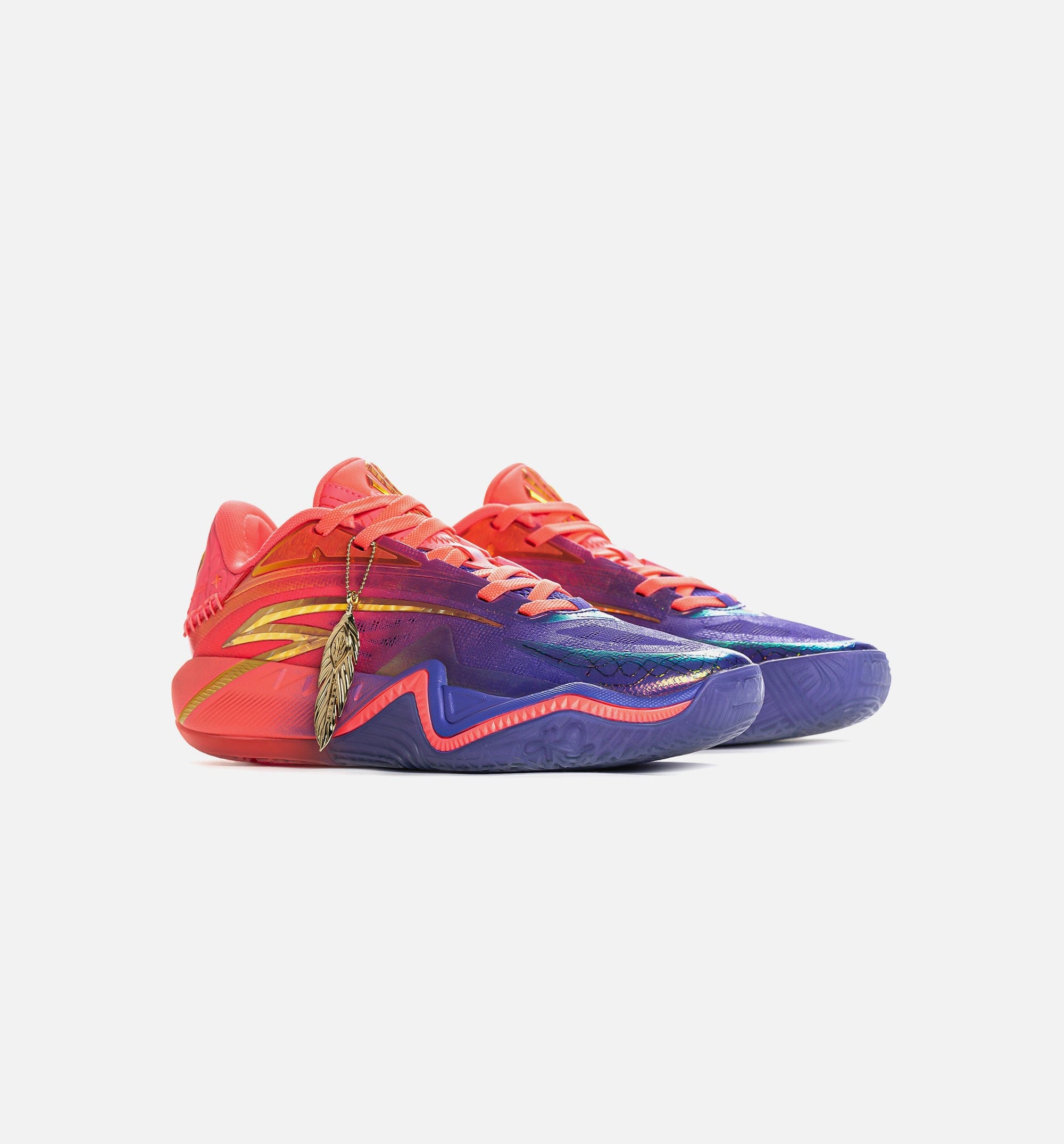 Anta Kai 3 432HZ Mens Basketball Shoe - Pink/Purple