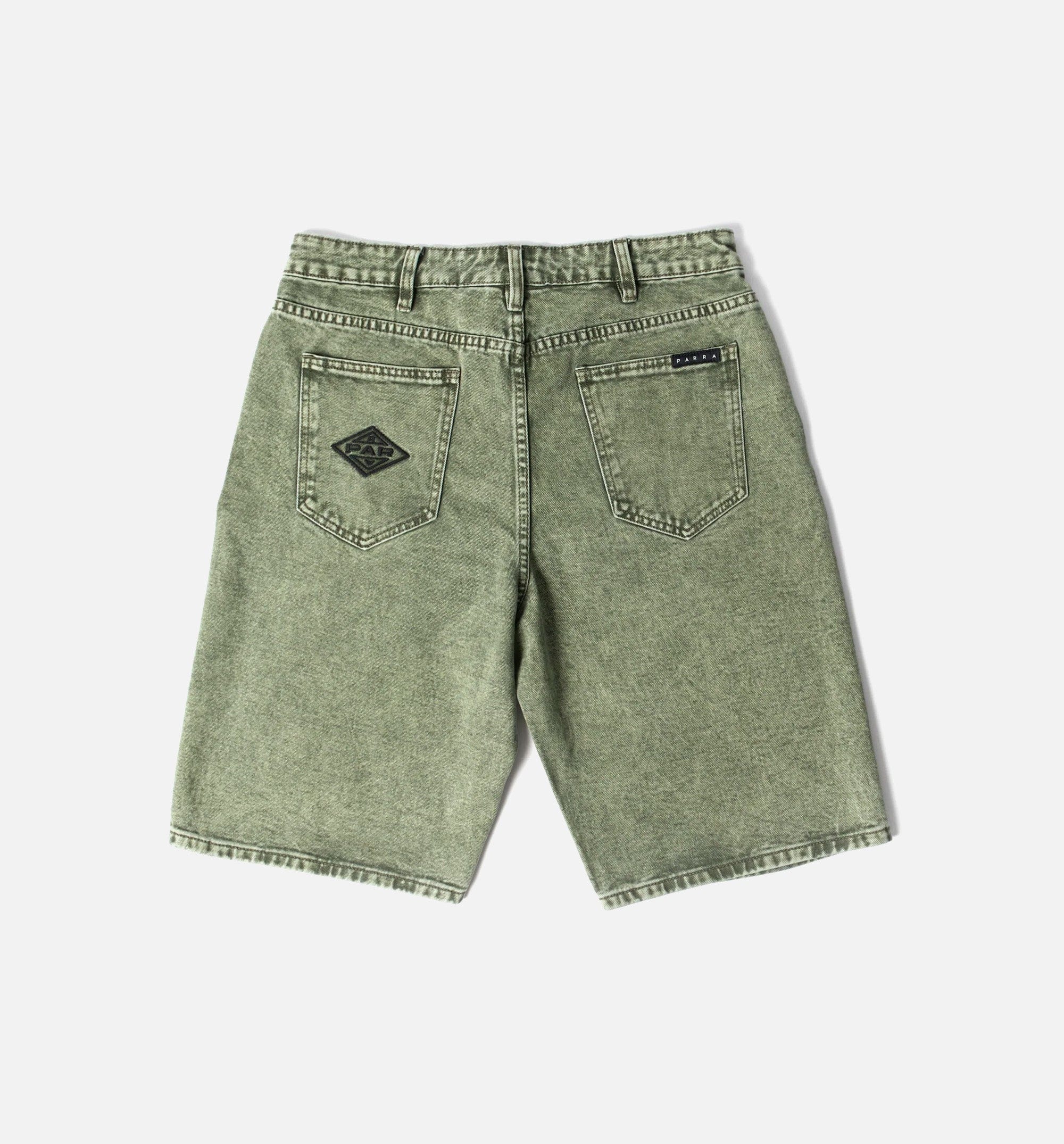 parra Protect The Sun Mens Shorts - Green