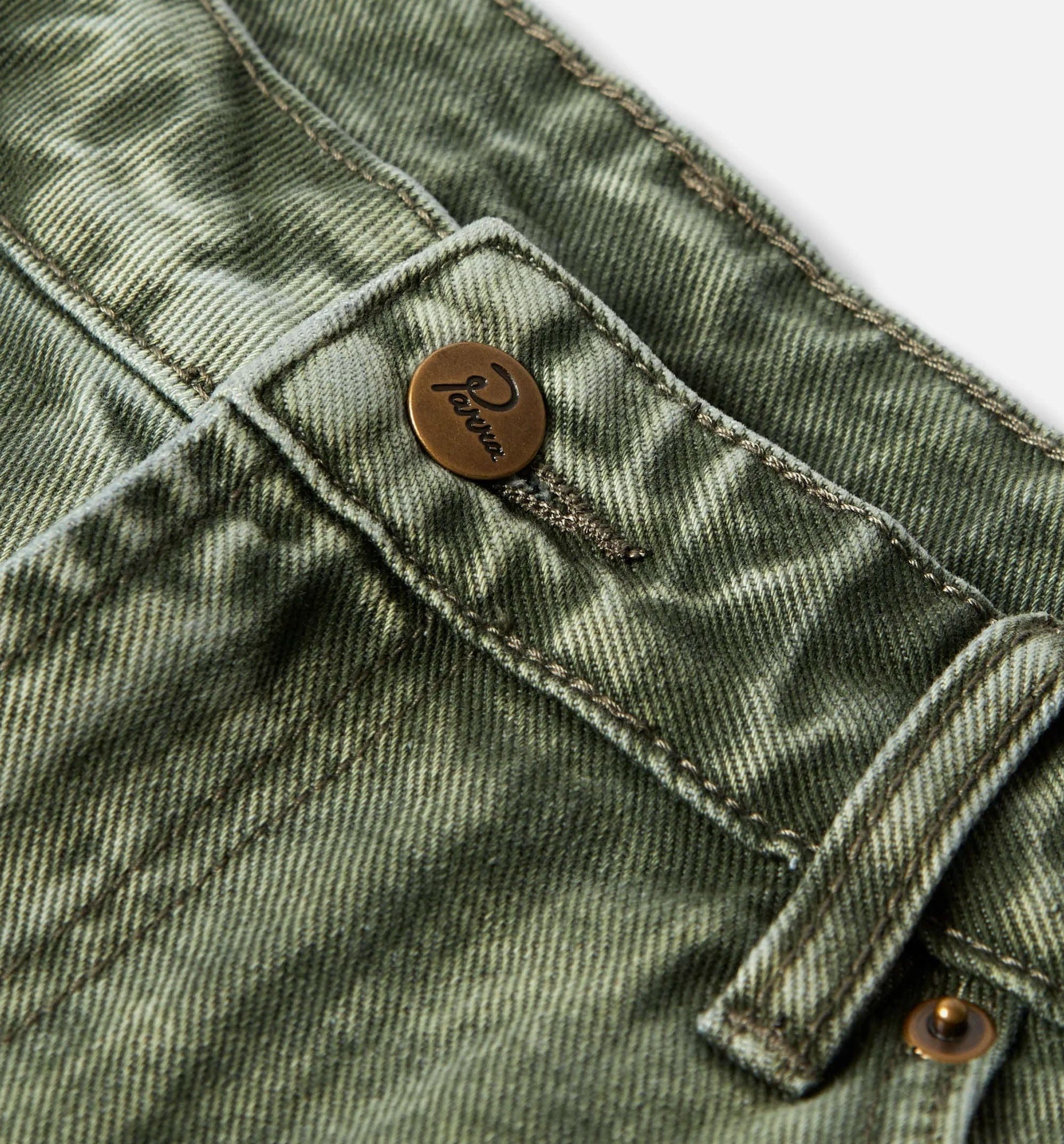 parra Protect The Sun Mens Shorts - Green