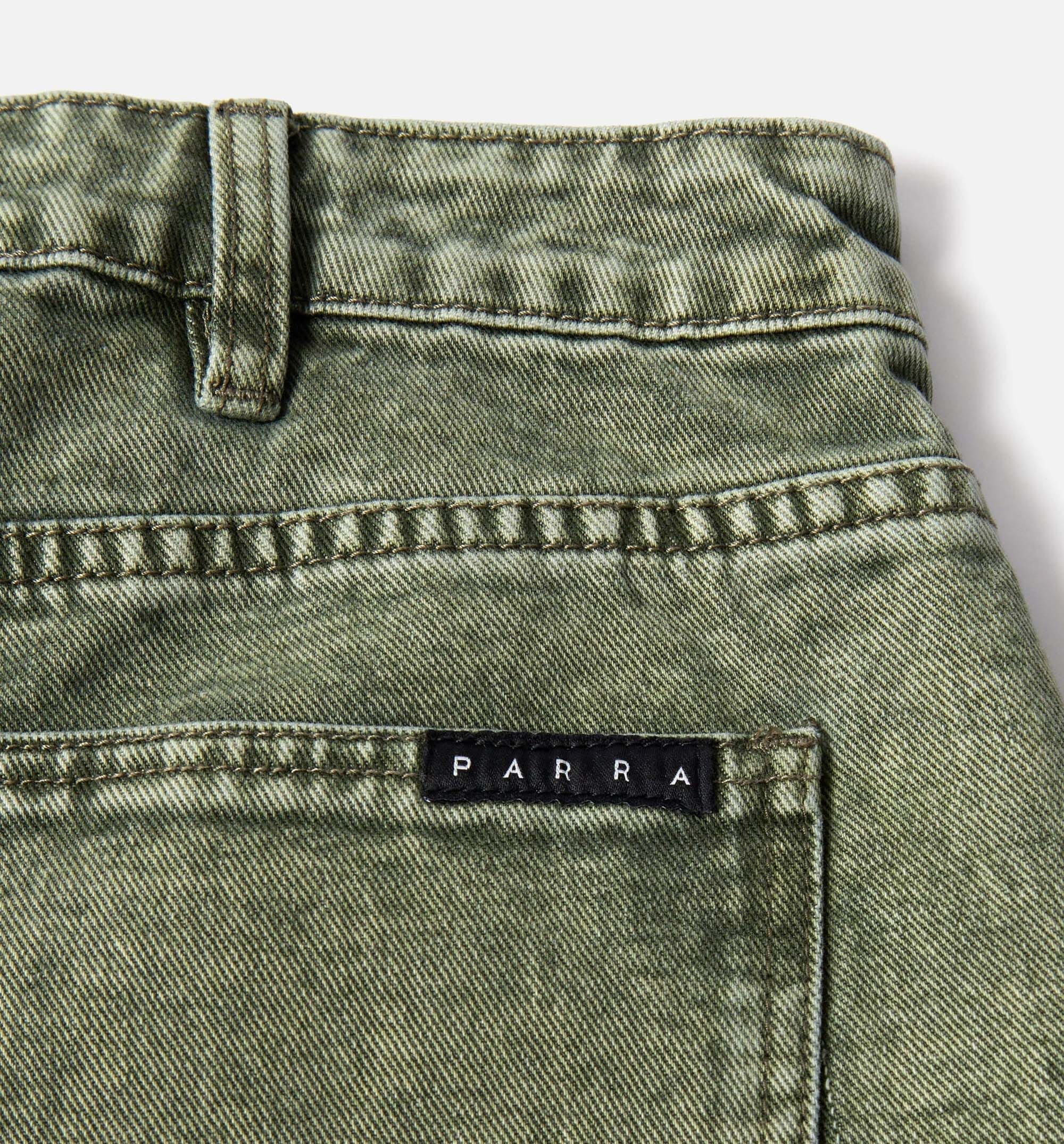 parra Protect The Sun Mens Shorts - Green