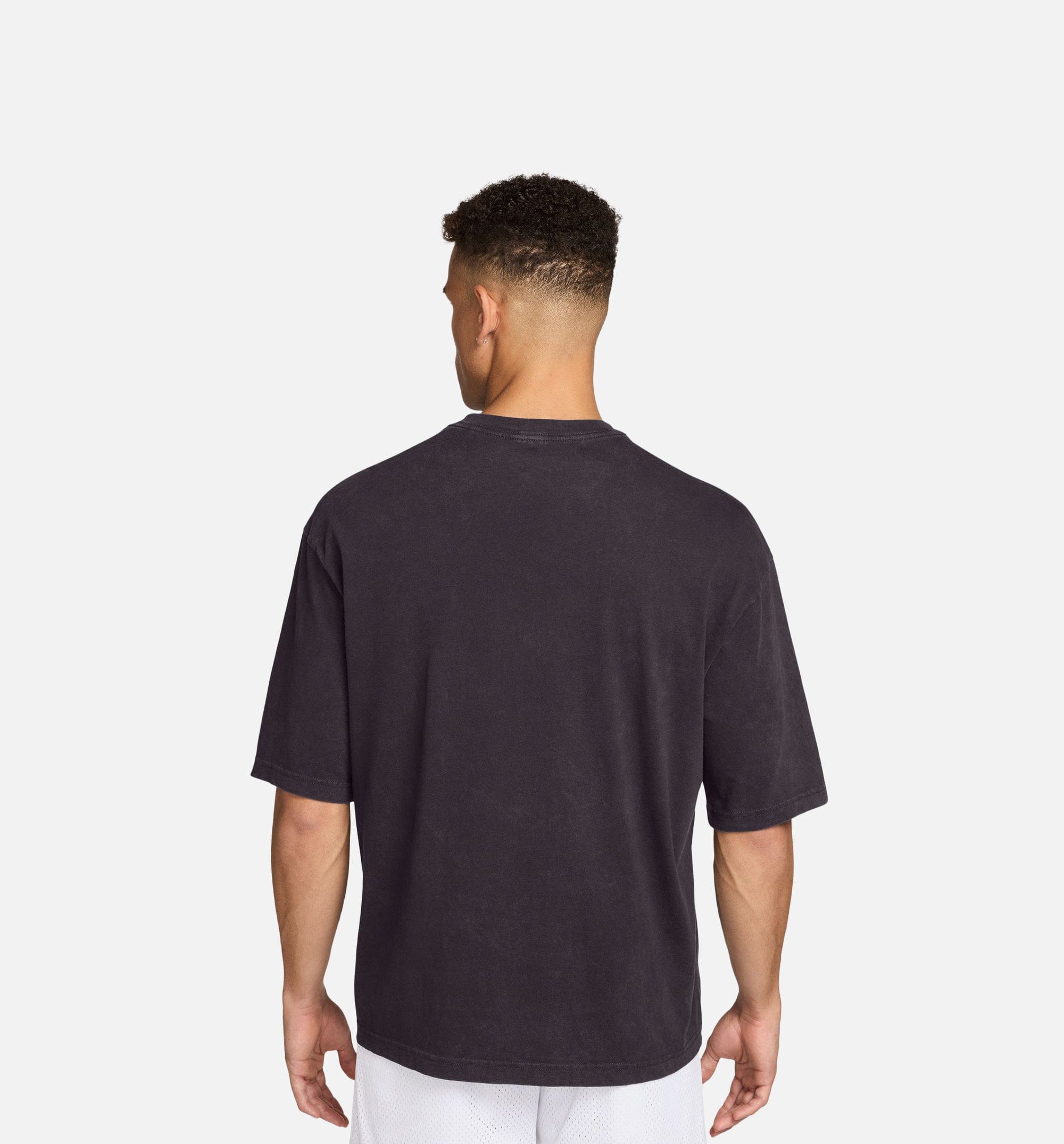 Air Jordan Oversized Reissue Mens Short Sleeve Shirt - Off Noir/Infrared 23