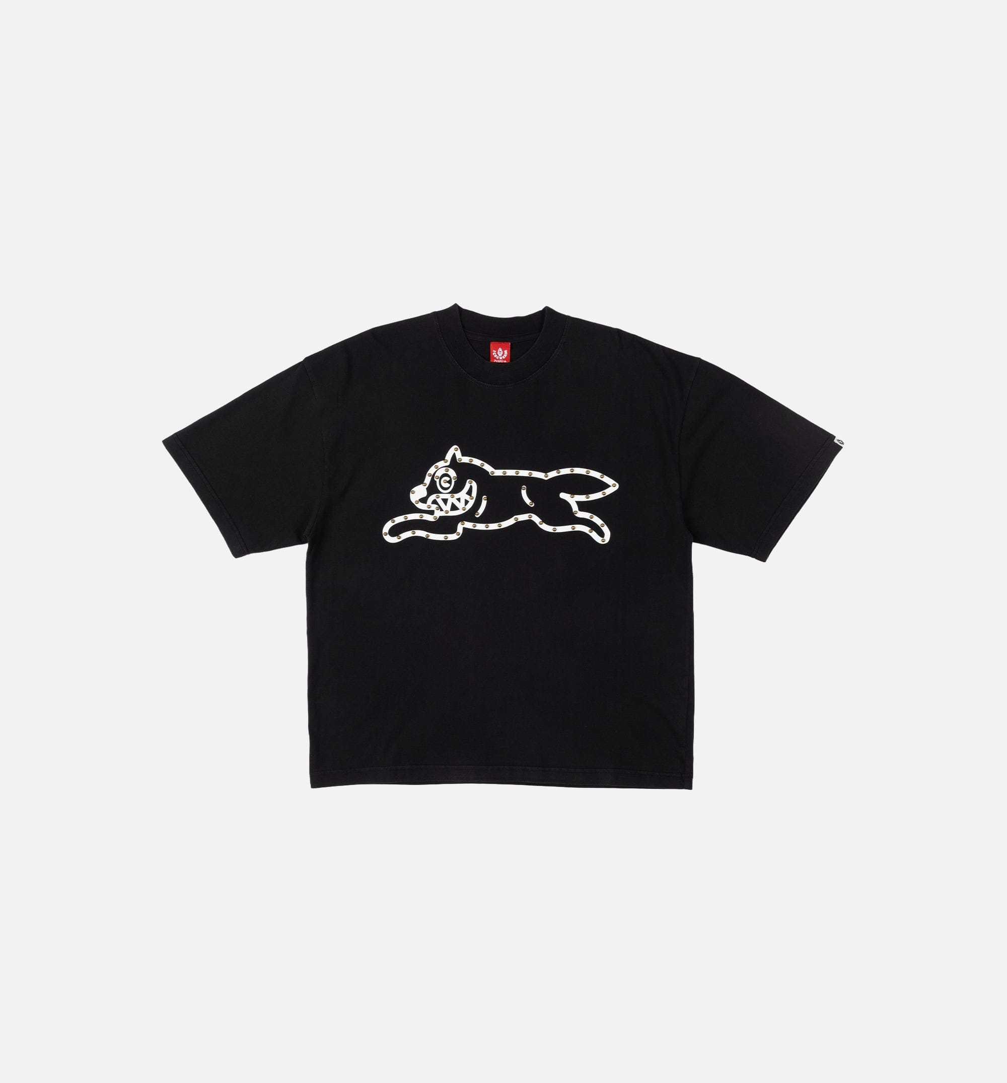 ICE CREAM Frank Stud Mens Short Sleeve Shirt - Black