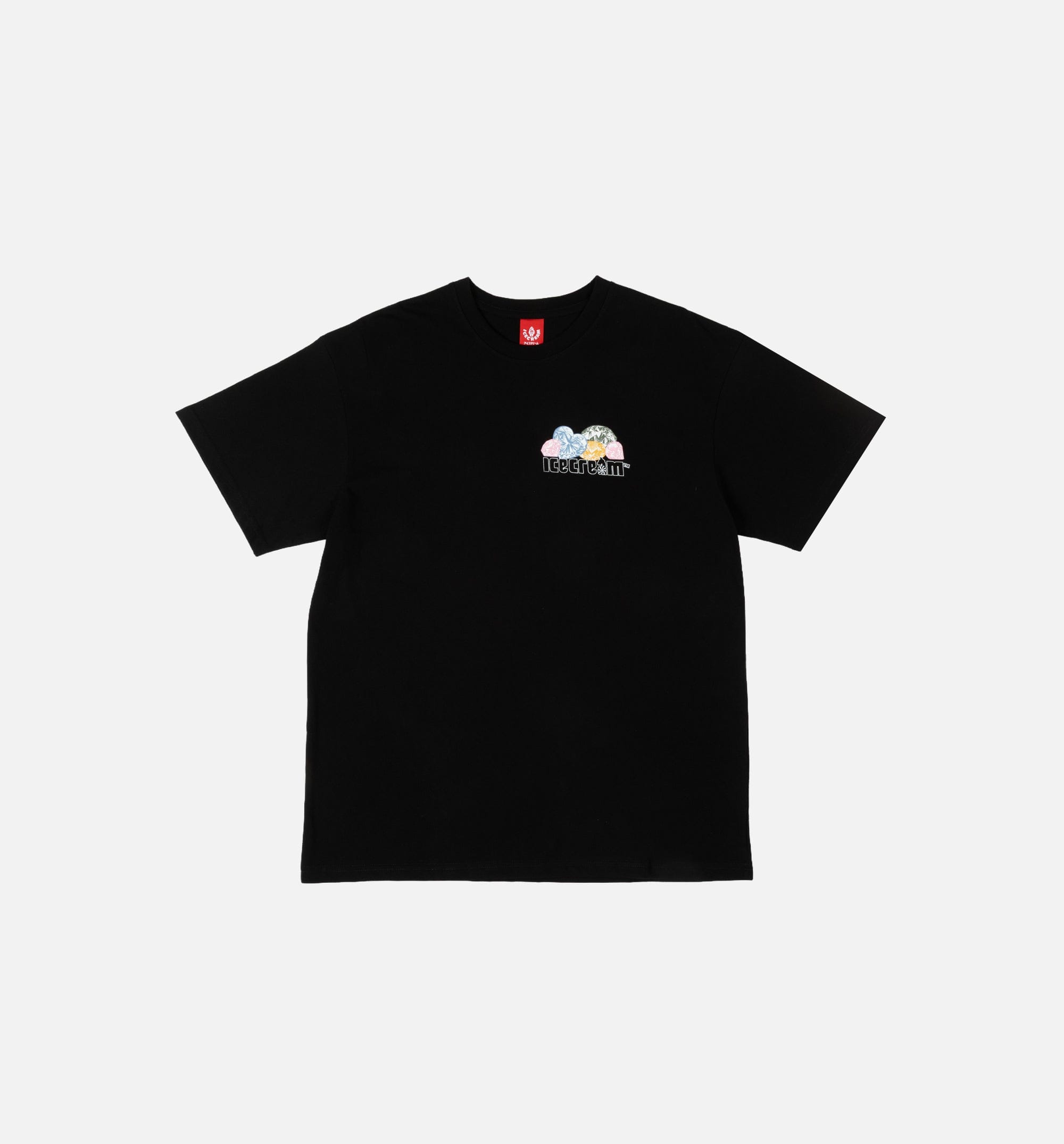 ICE CREAM Pocket Change Mens Short Sleeve Shirt - Black