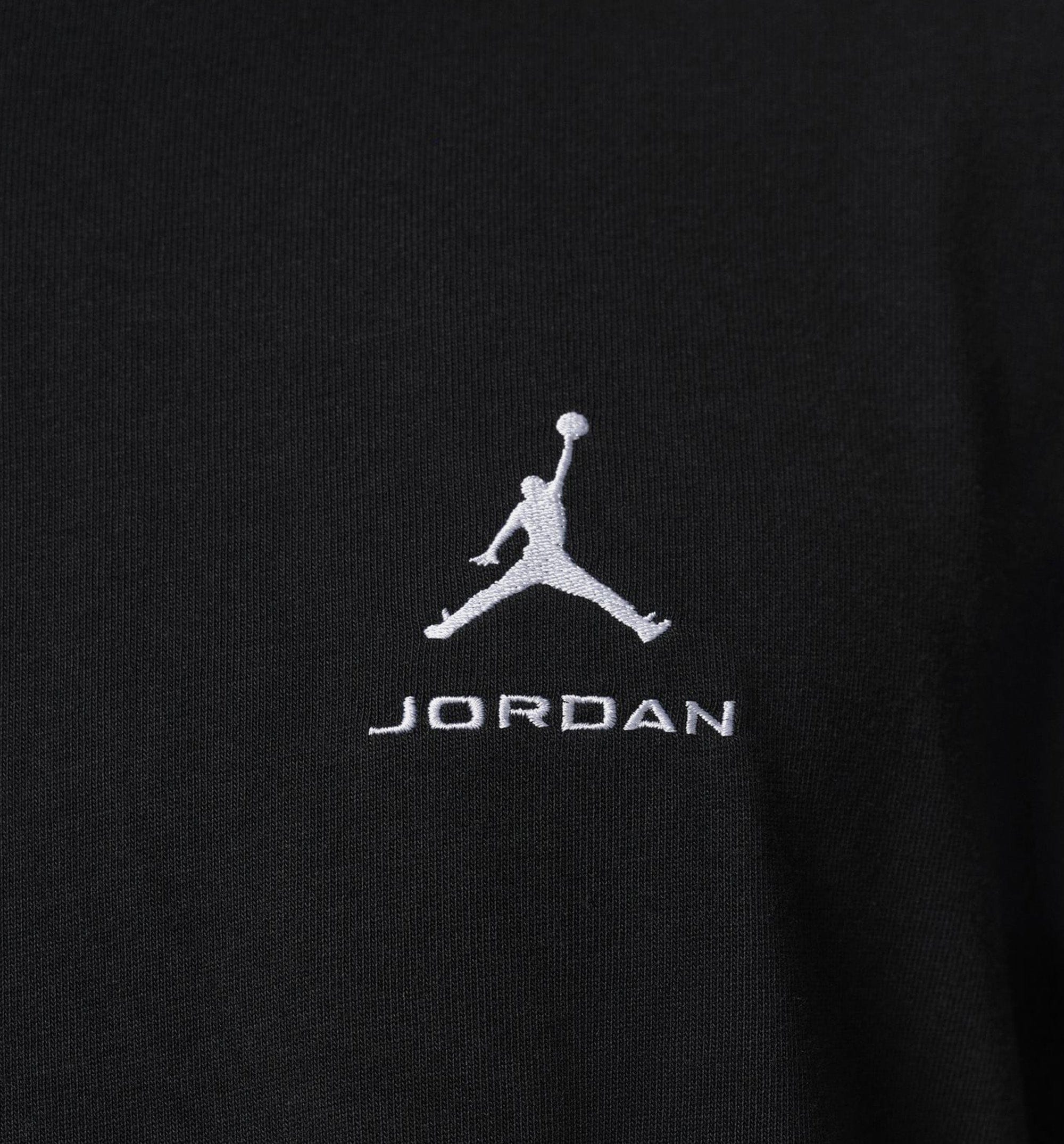 Air Jordan Oversized Mens Short Sleeve Shirt - Black/White/White