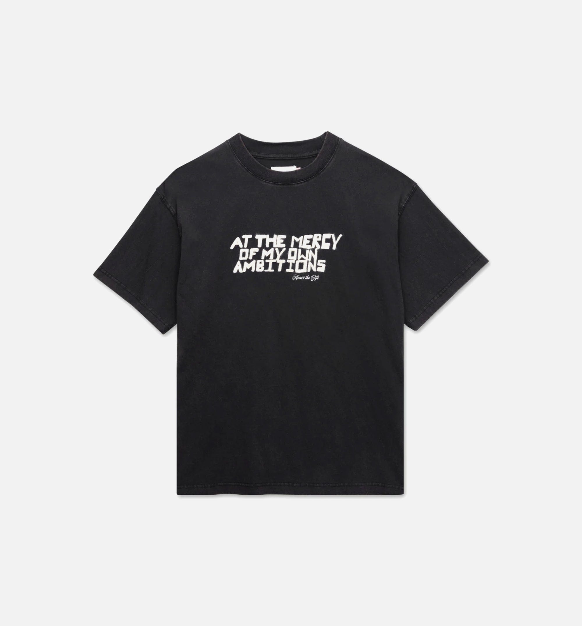 HONOR Ambitions Mens Short Sleeve Shirt - Black/White