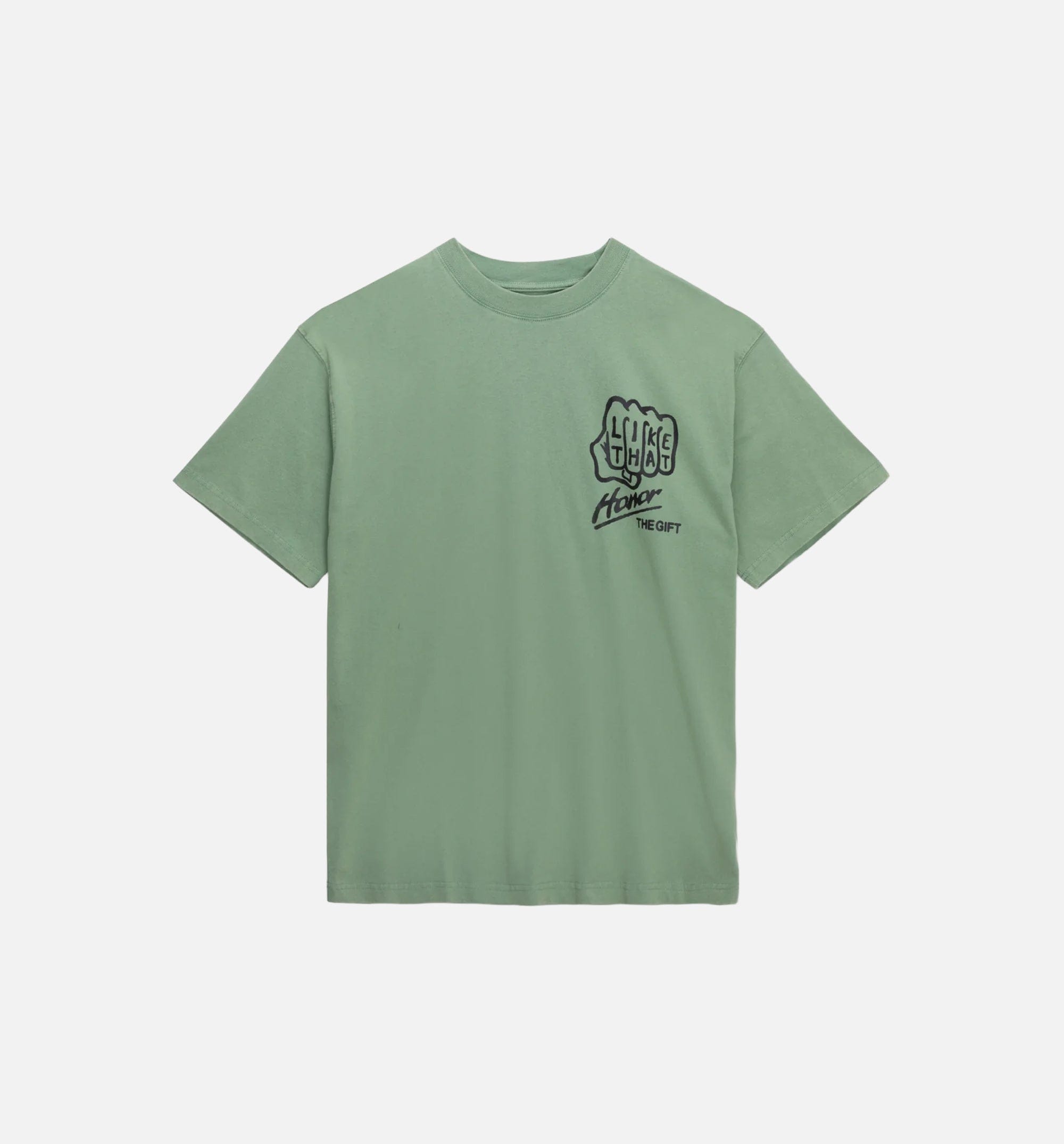 HONOR Like That Mens Short Sleeve Shirt - Mint