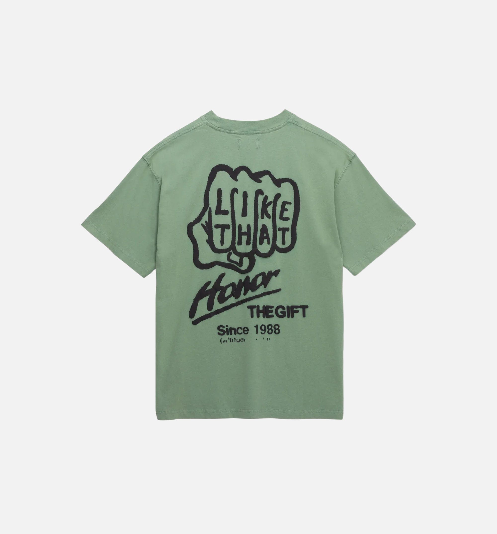 HONOR Like That Mens Short Sleeve Shirt - Mint