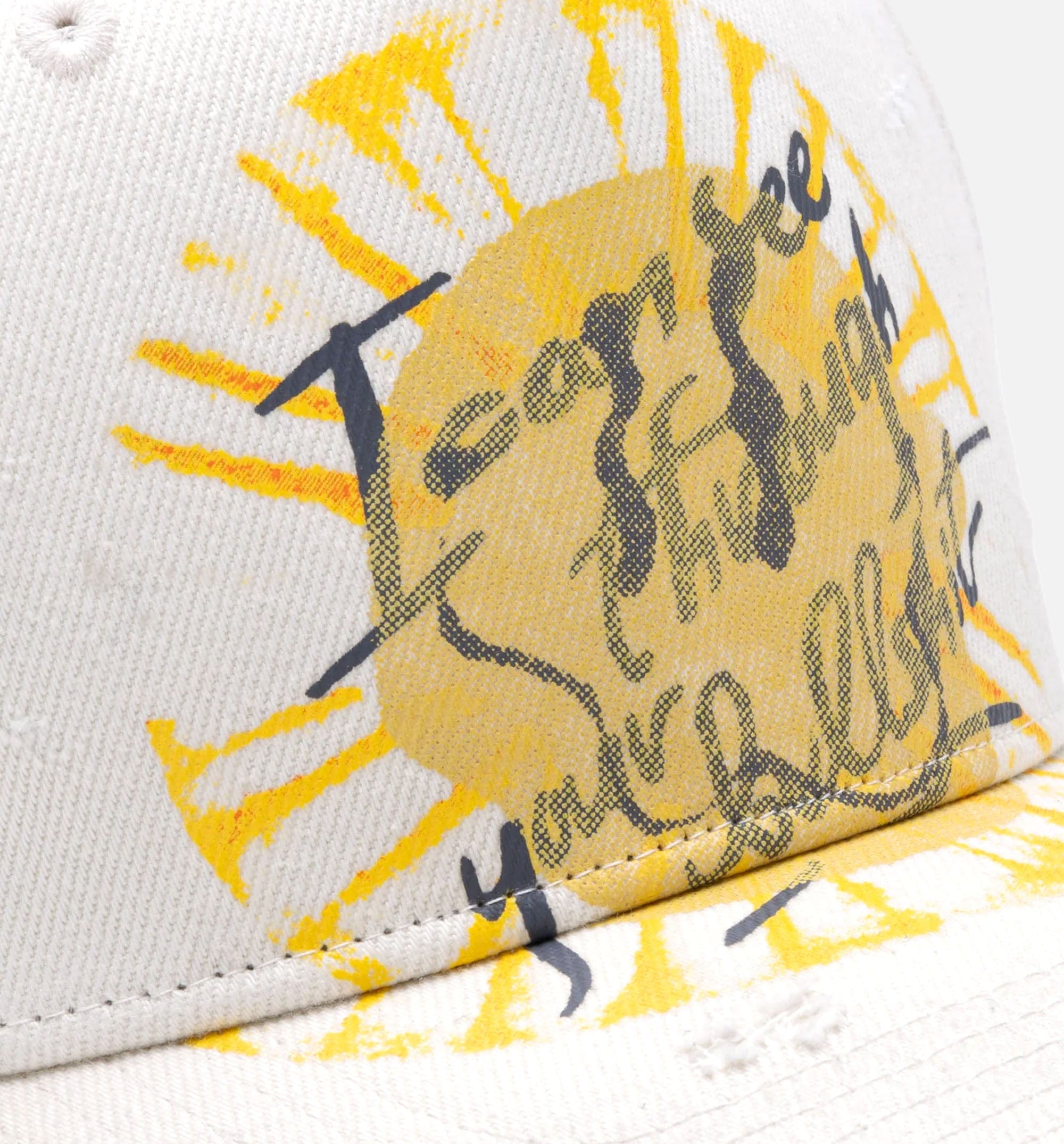 HONOR Transparency Cap Mens Hat - White/Yellow