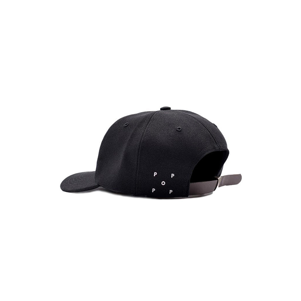 Pop Trading Company Pop O Sixpanel Hat - Black