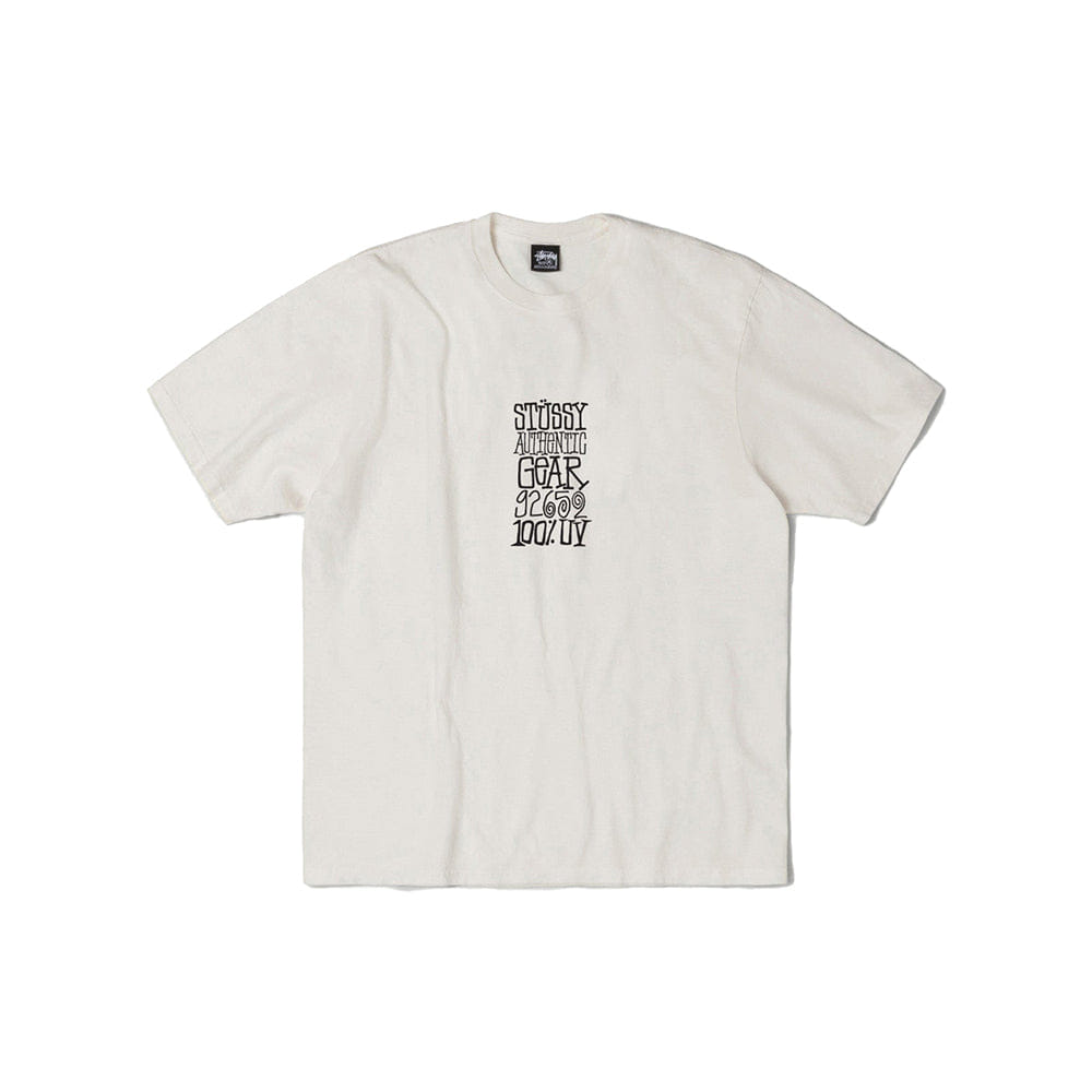 Stüssy Authentic Gear Tee Pigment Dyed - Natural