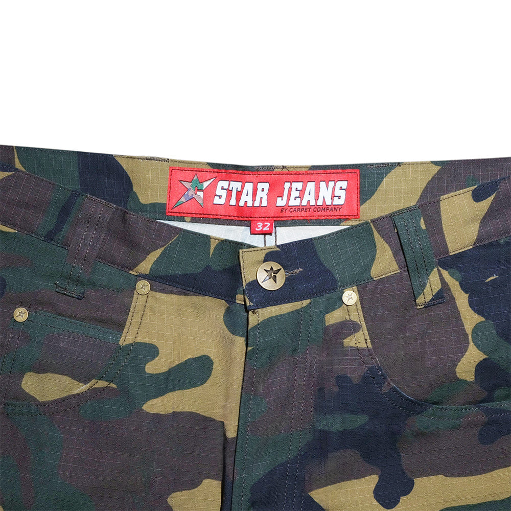 Carpet Company C-Star Cargo Shorts - Camo