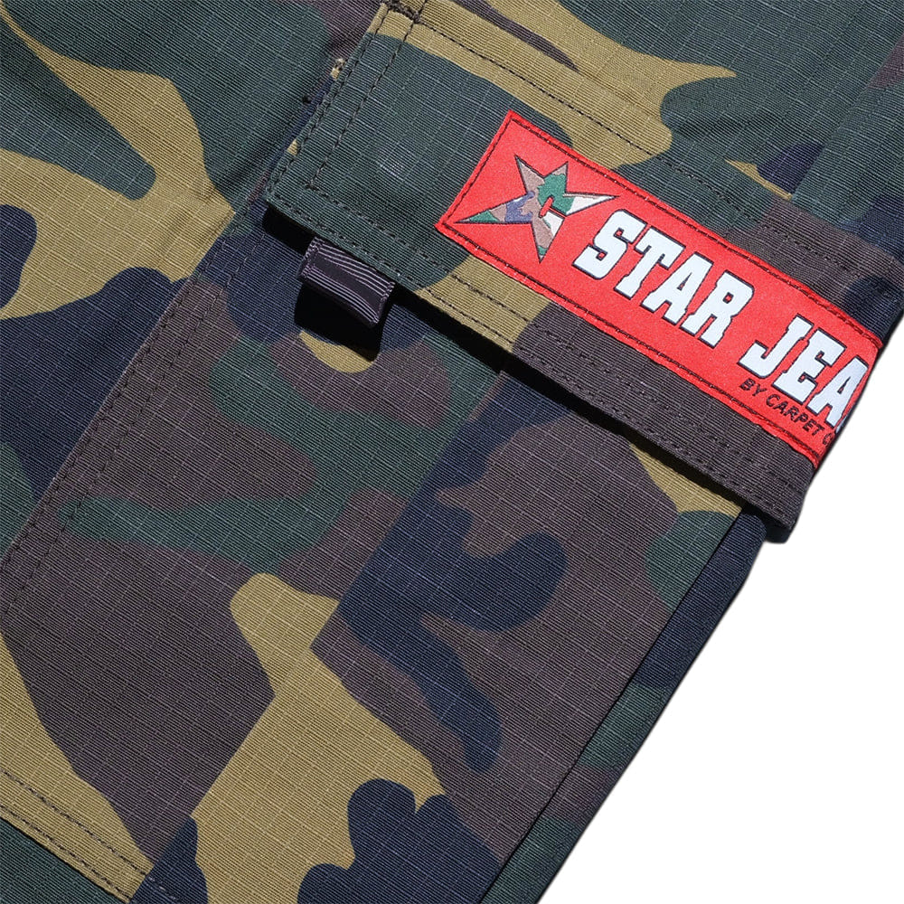 Carpet Company C-Star Cargo Shorts - Camo