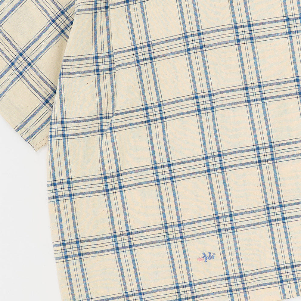 STORY mfg. Greetings Shirt SS - French Gingham Interrupted