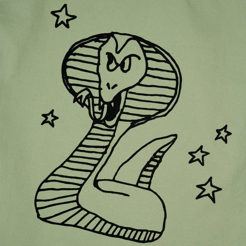 Brain Dead Cobra Flocked Bowling Shirt - Sprout