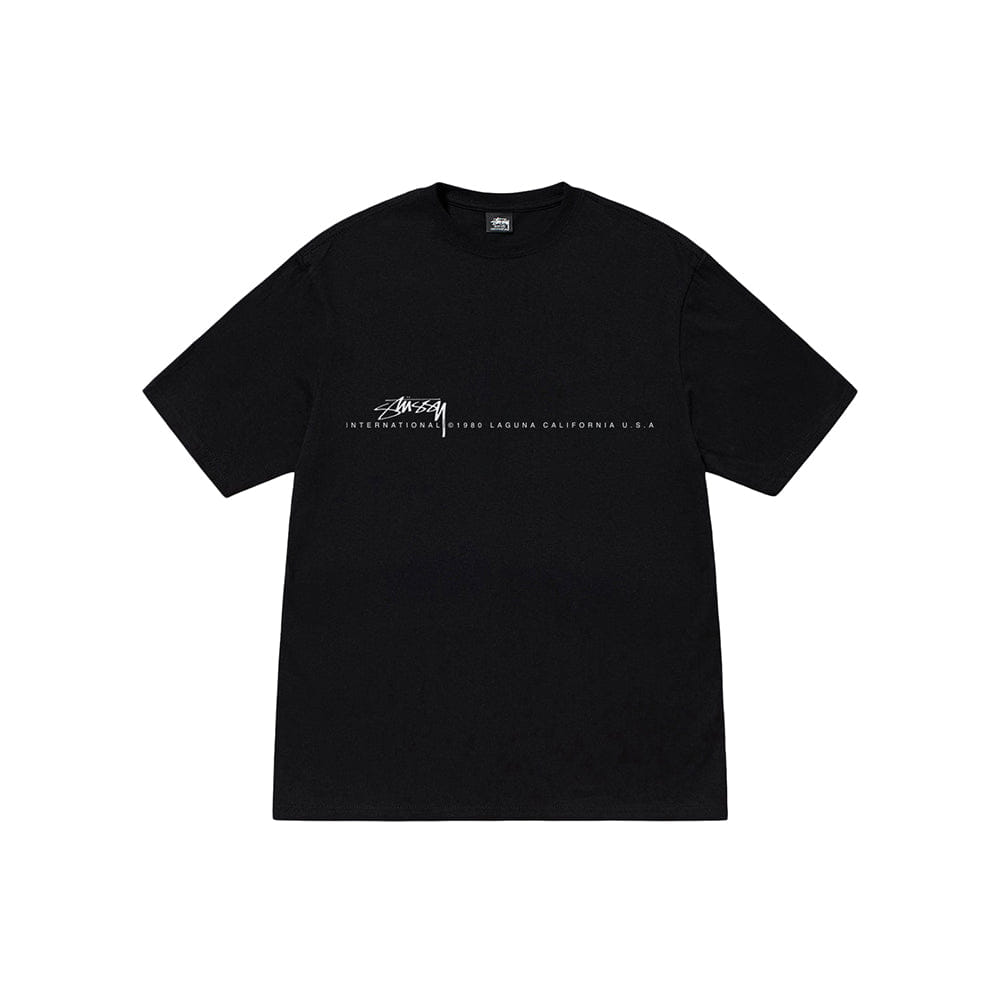 Stüssy Smooth 80 Tee - Black