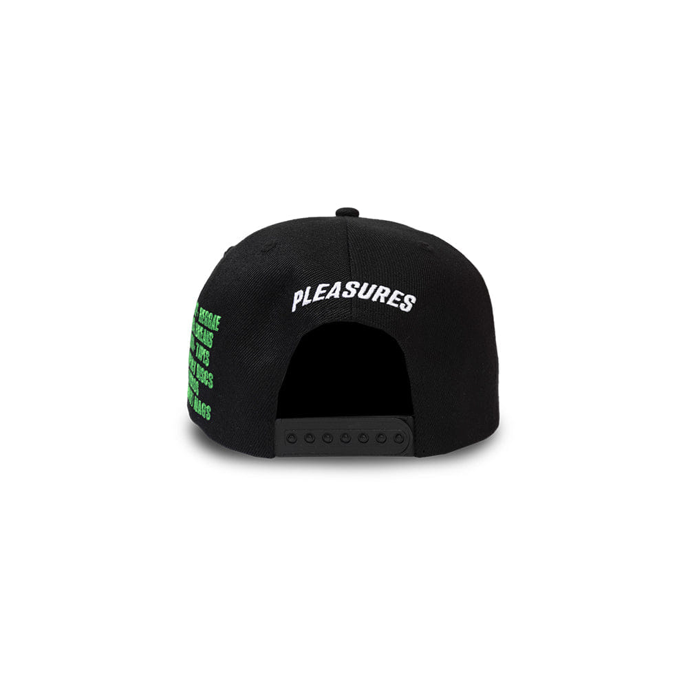 Pleasures Fat Beats Snapback - Black
