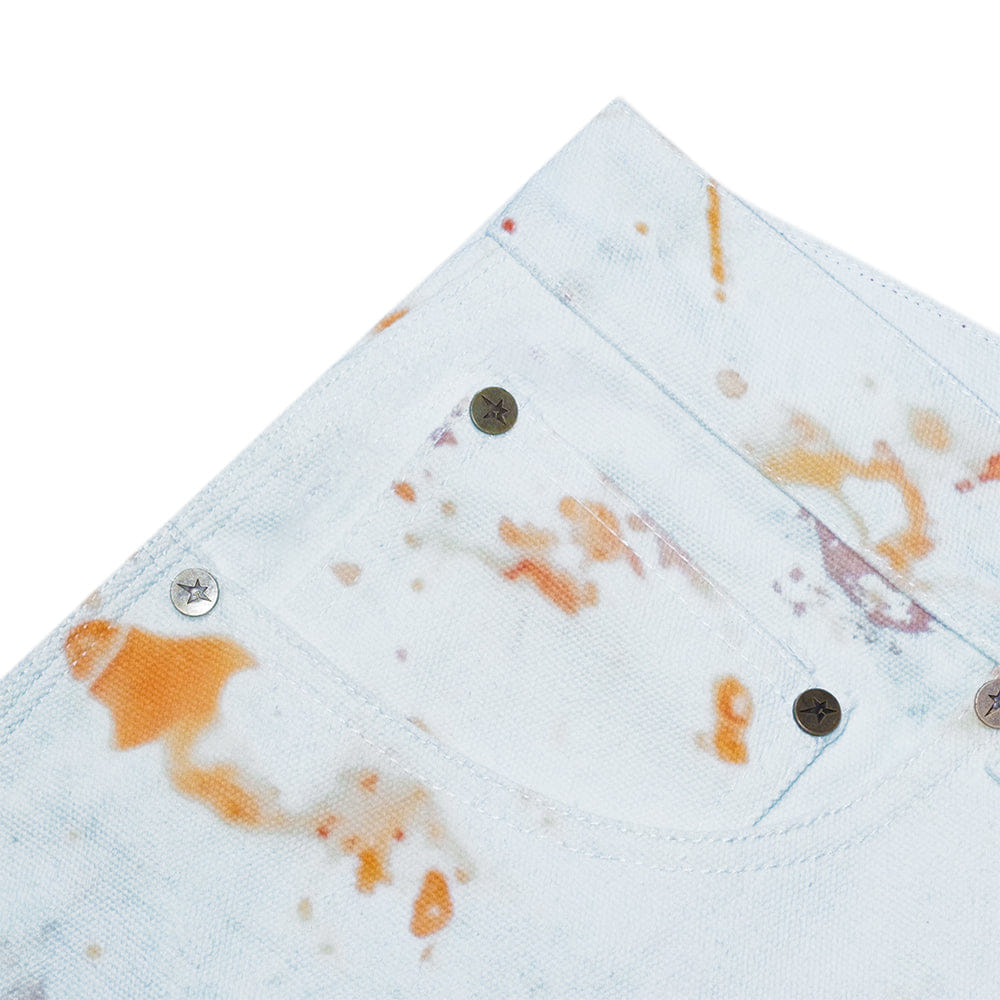 Carpet Company Rust Work Pant - White/Rust