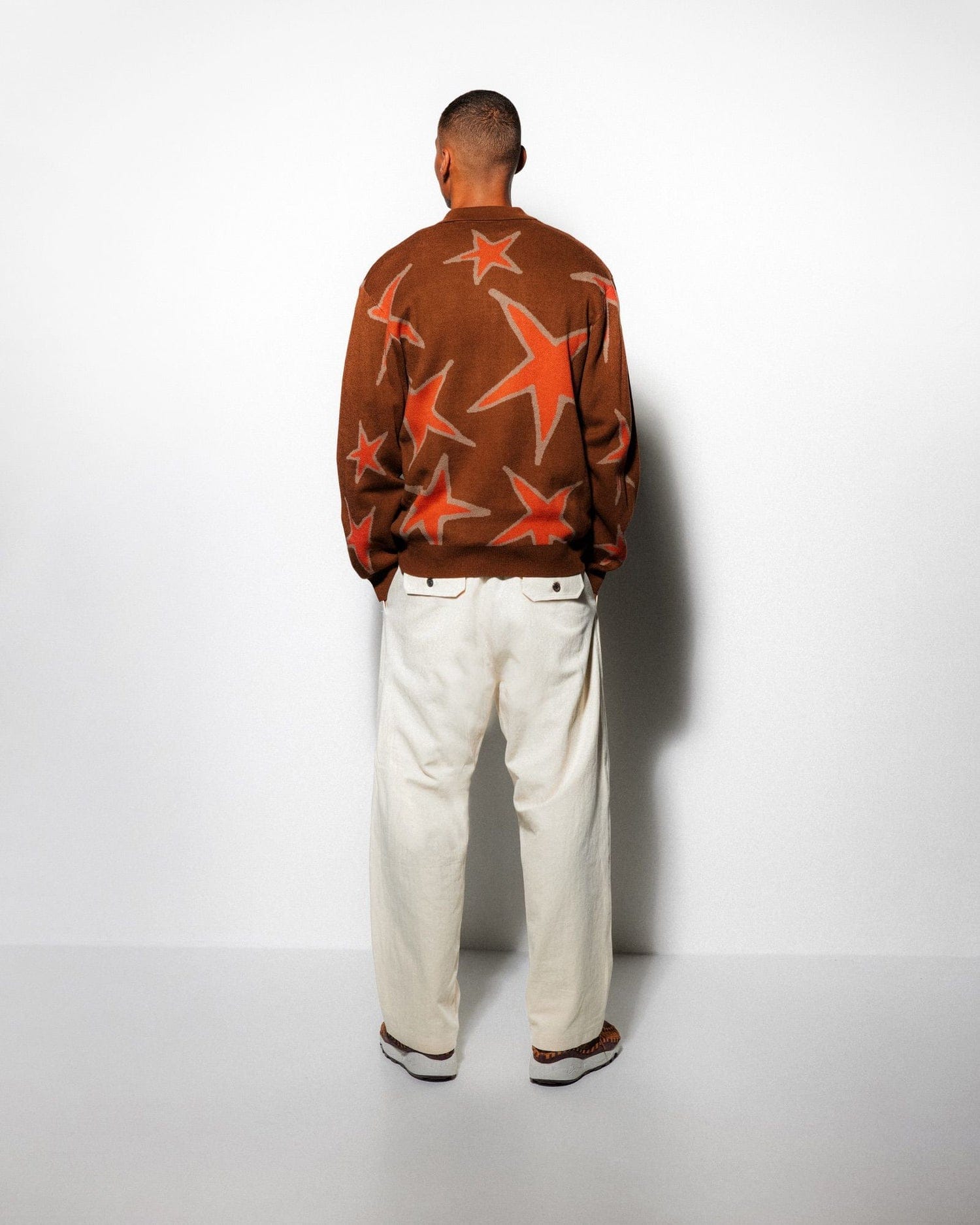 Butter Goods Pleated Trousers - Bone